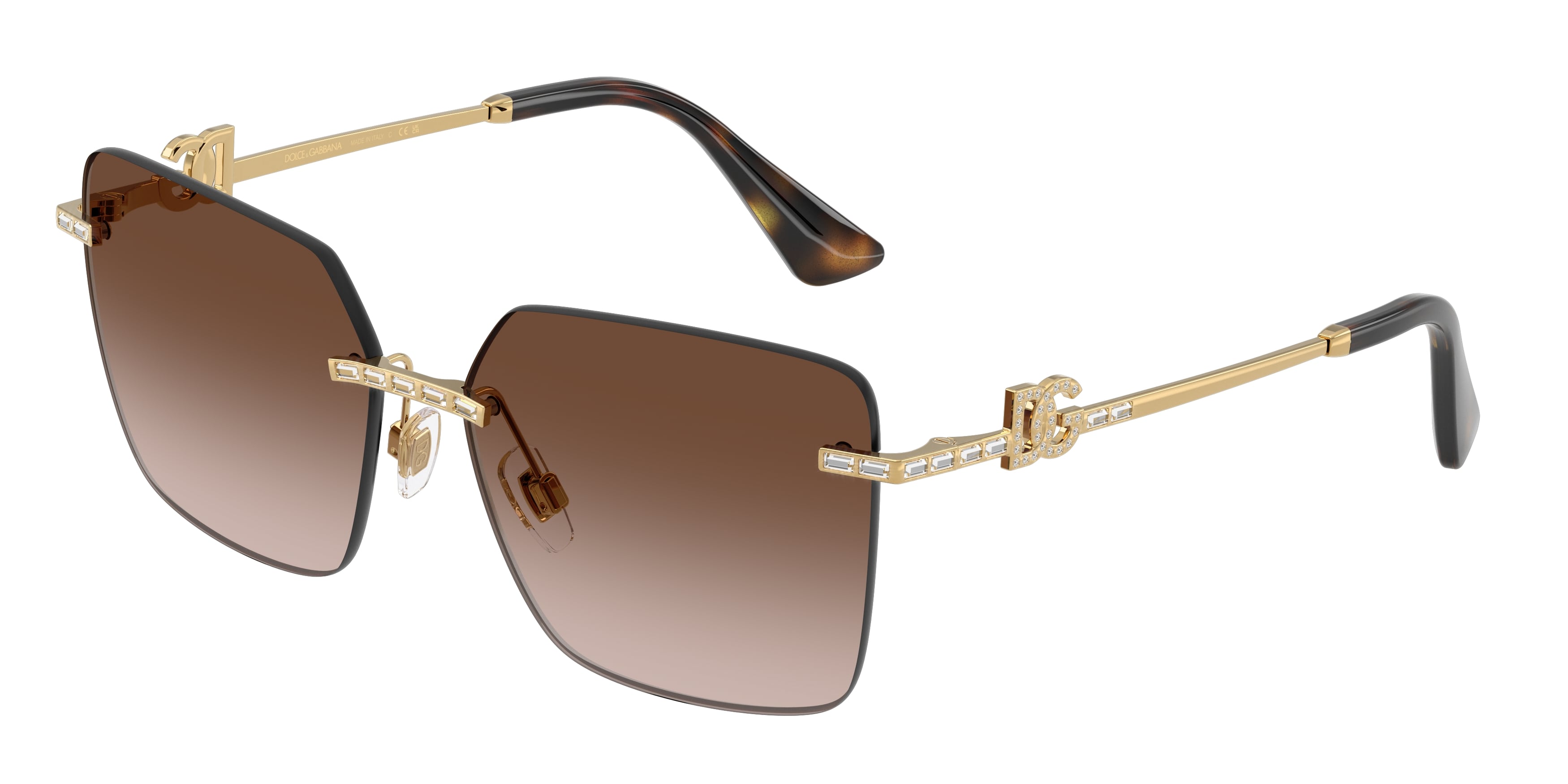GABBANA-2332B/S 02/13 GOLD(GRADIENT BROWN 59*15, , hi-res image number 0