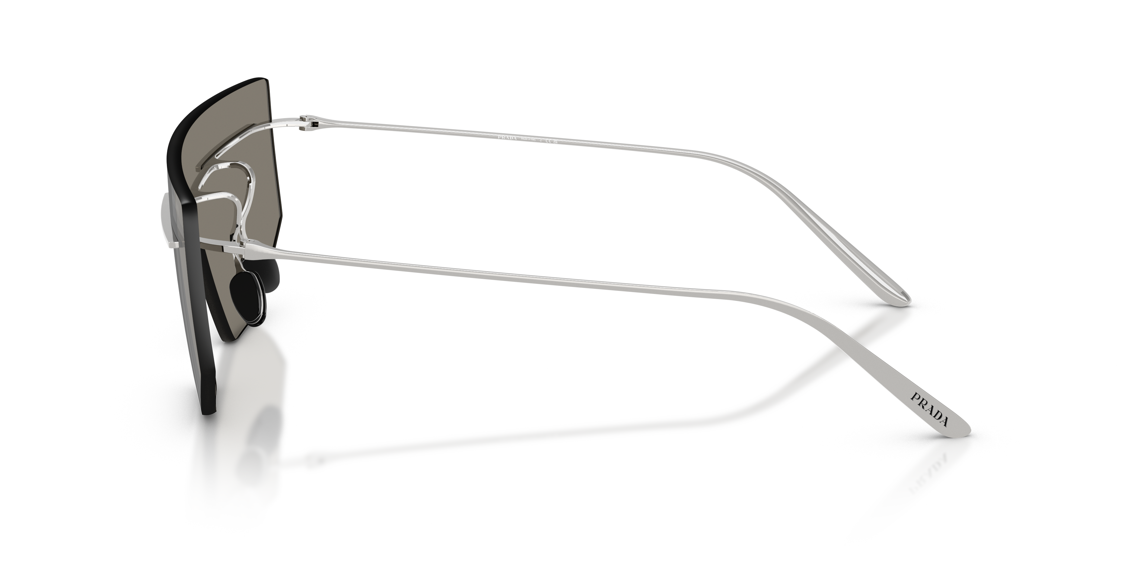 PRADA-B55S/S 1BC60N SILVER (LIGHT GREY MIRROR SILVER 40*140, , hi-res image number 2