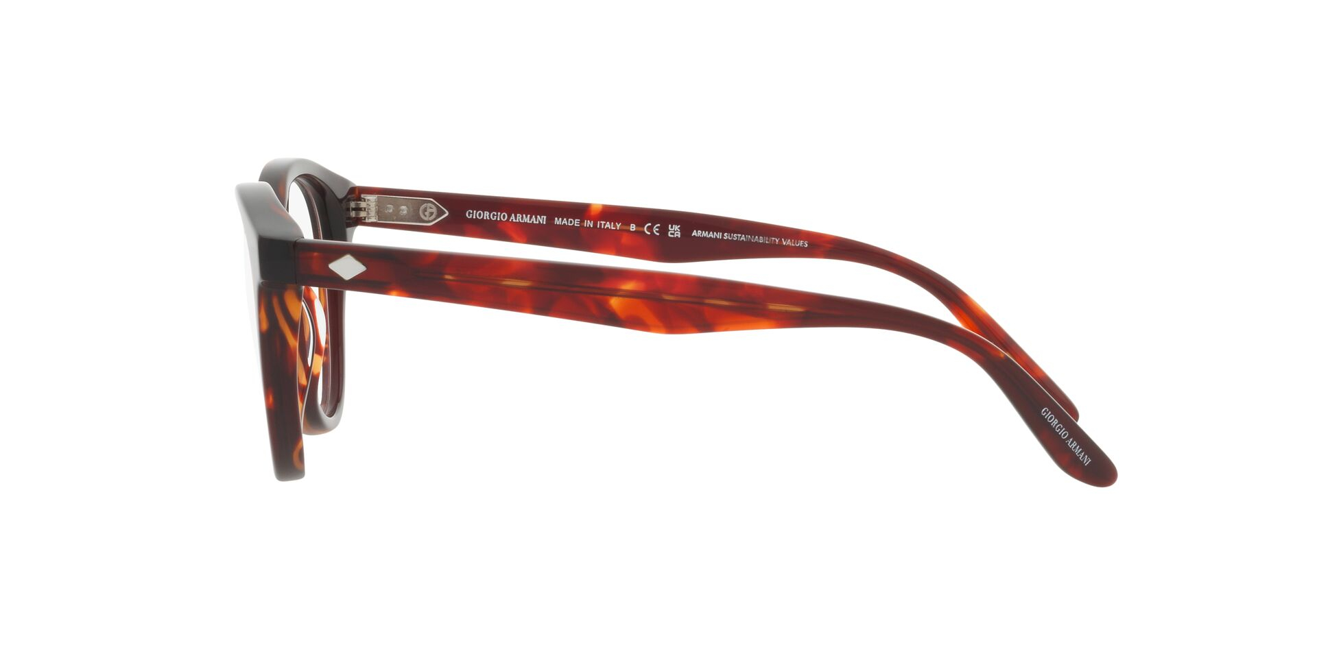 ARMANI-7227/G 5962 RED HAVANA 50*21, , hi-res image number 9