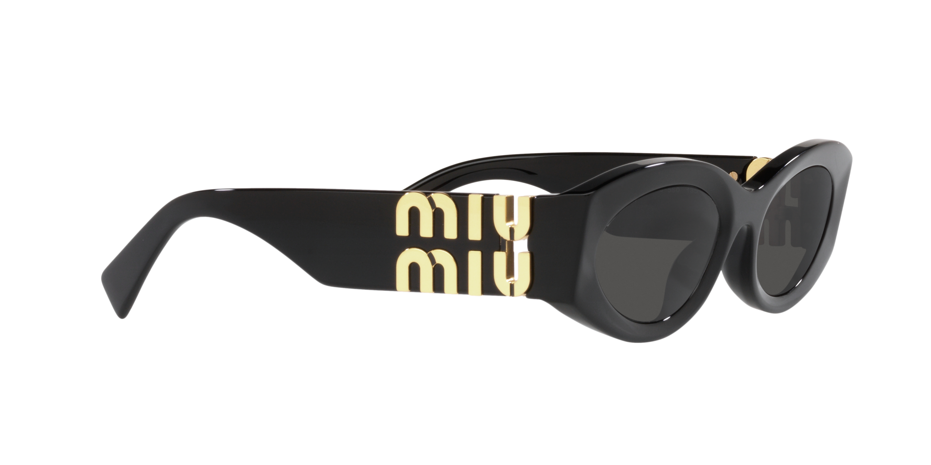 MIUMIU-11W/S 1AB5S0 NEGRA/NEGRA ORO 54*21, Negro, hi-res image number 9