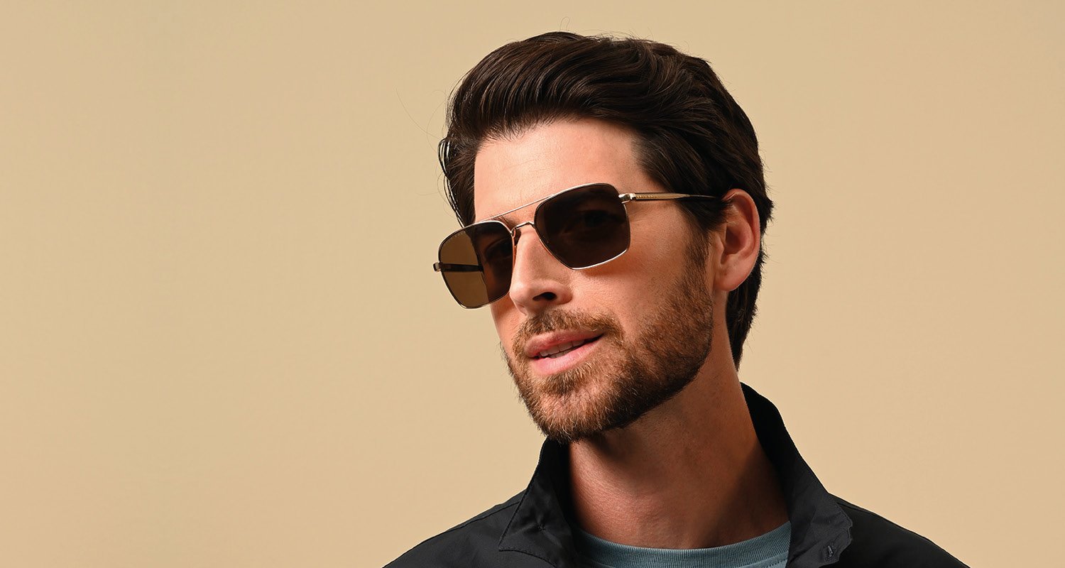 BOSS-1045/S 000*70  ROSE GOLD(BROWN 58*17, Dorado, hi-res image number 2