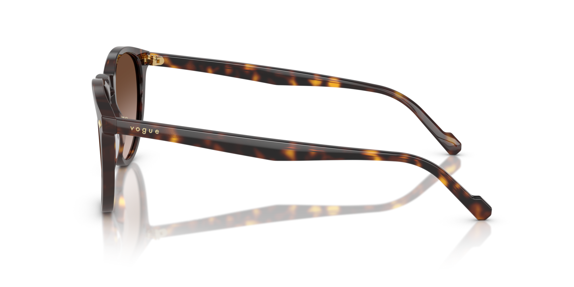 VOGUE-5599/S W65613 DARK HAVANA(GRADIENT BROWN 53*19, , hi-res image number 2