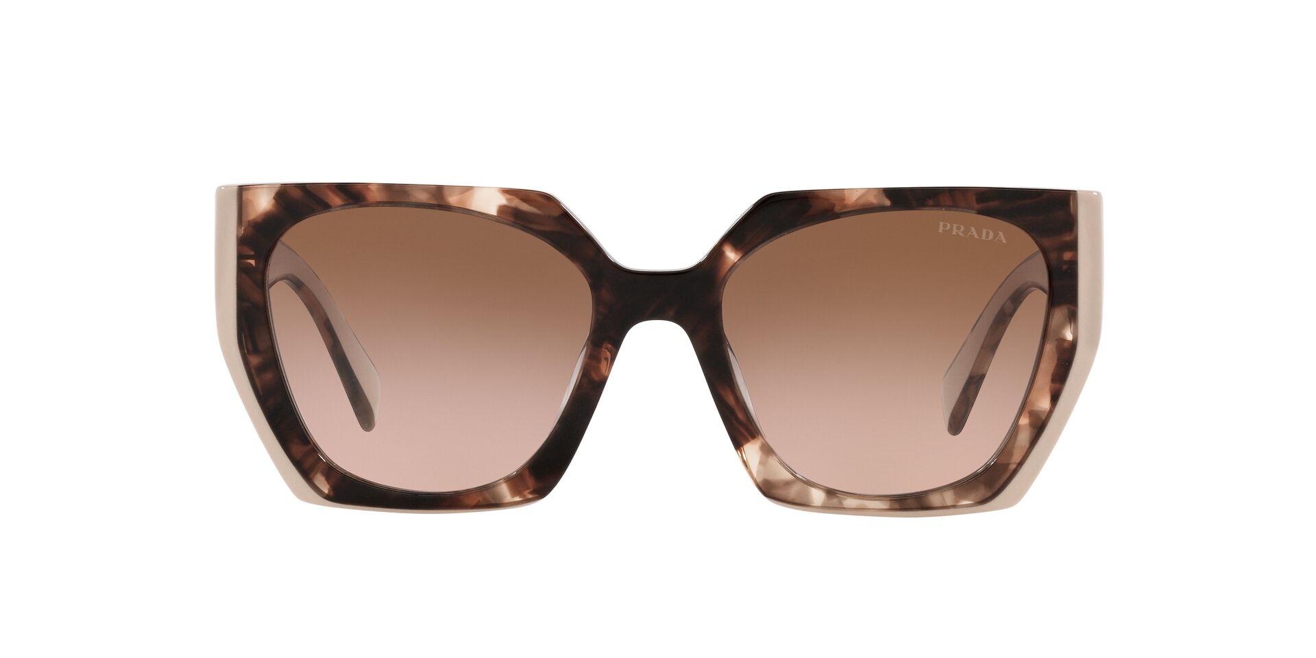 PRADA-15WS/S 01R0A6 TORTOISE CARAMEL/POWDER(BROWN GRADIENT 54*19, Havana-Marrón, hi-res image number 1