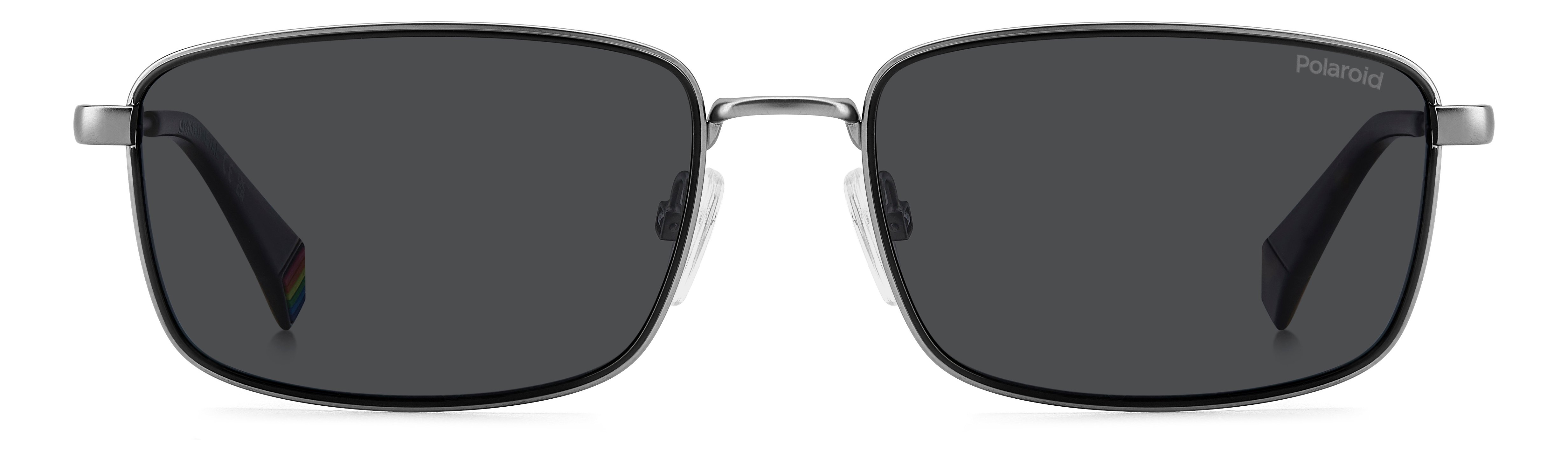 POLAROID-6227/S/X/S SVK*M9 MATTE RUTHENIUM BLACK(GREY POLARIZED 56*17, Gris mate Negro, hi-res image number 1