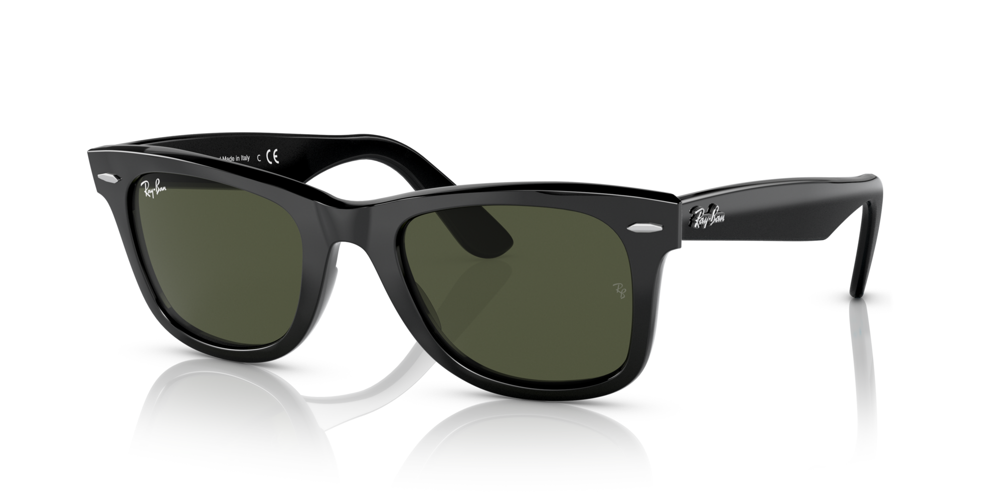 RB-2140 135831 BLACK/GREEN 50*22, Negro, hi-res image number 0