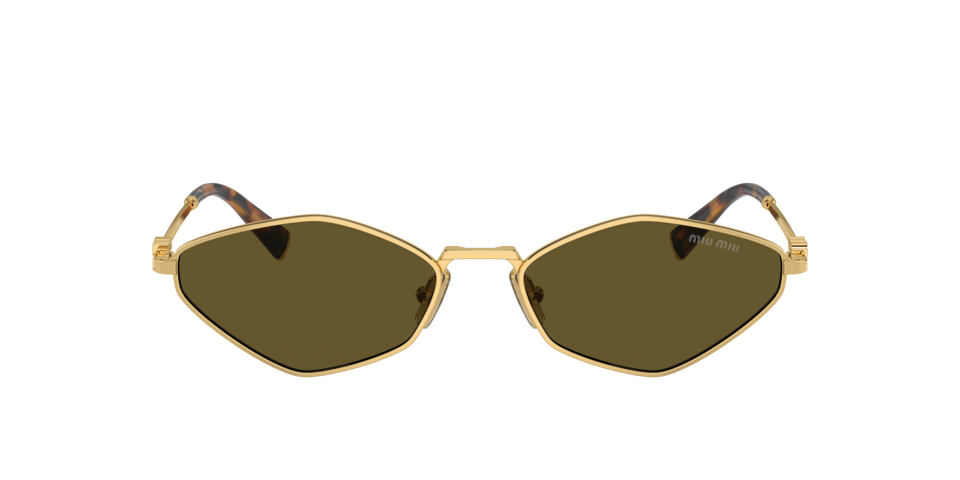 MIUMIU-56ZS/S 5AK/09Z GOLD (BROWN 56*17, Dorado, hi-res image number 1