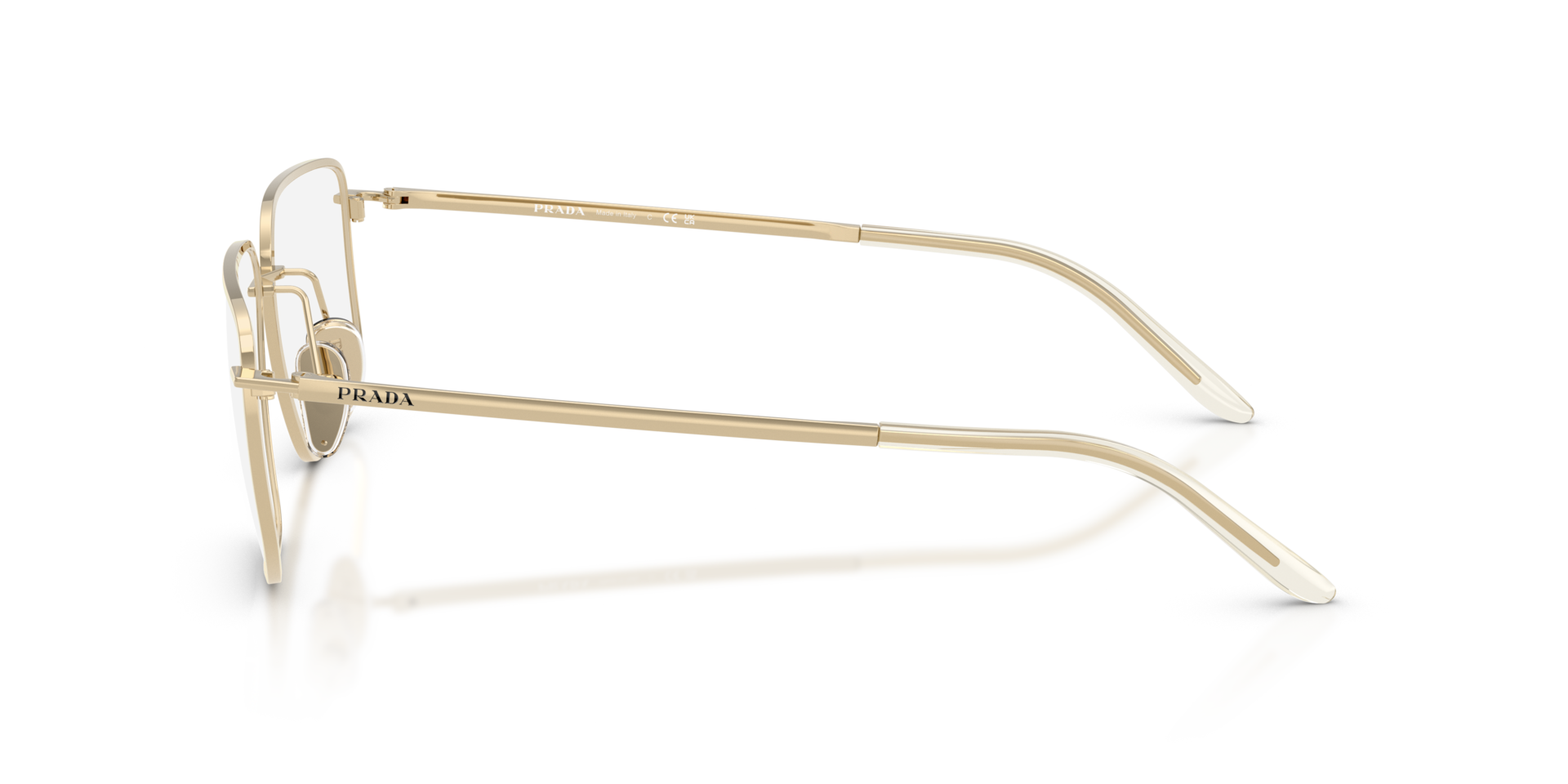 PRADA- C52V/G ZVN1O1 PALE GOLD 55*15, , hi-res image number 2