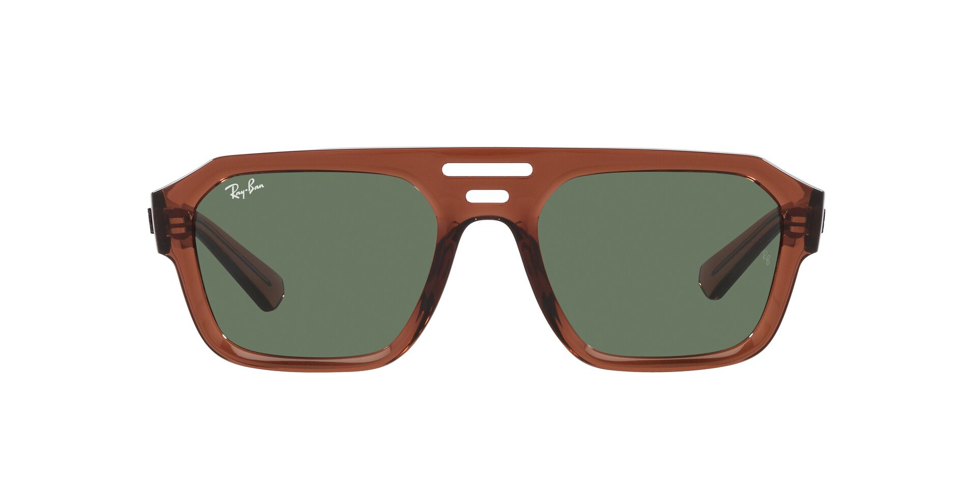 RB-4397 667882 TRANSPARENT BROWN(DARK GREEN 54*20, Marrón, hi-res image number 1
