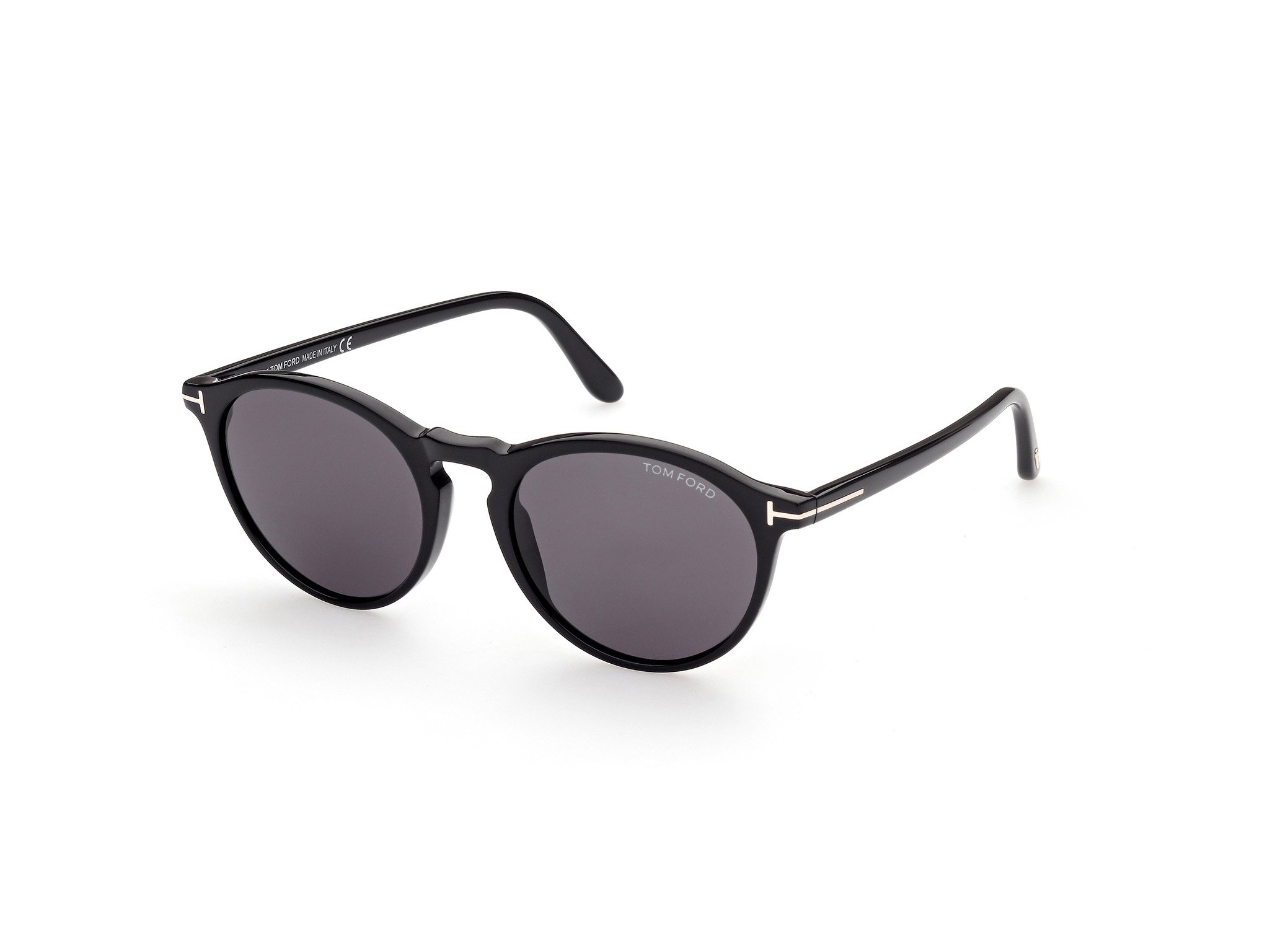 TOMFORD-0904/S 01A shiny black  (smoke 52*19, Negro, hi-res image number 0