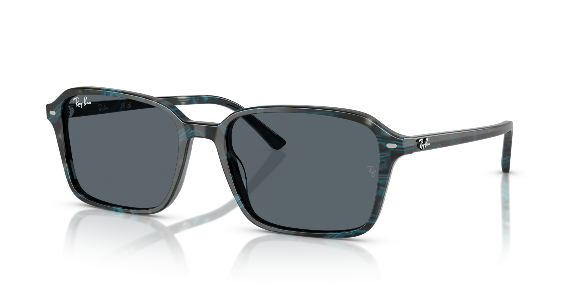 RB-2231 1417R5 TRANSPARENT FANTASY BLUE/GREY(BLUE 58*18, Transparente azul | Gris, hi-res image number 0