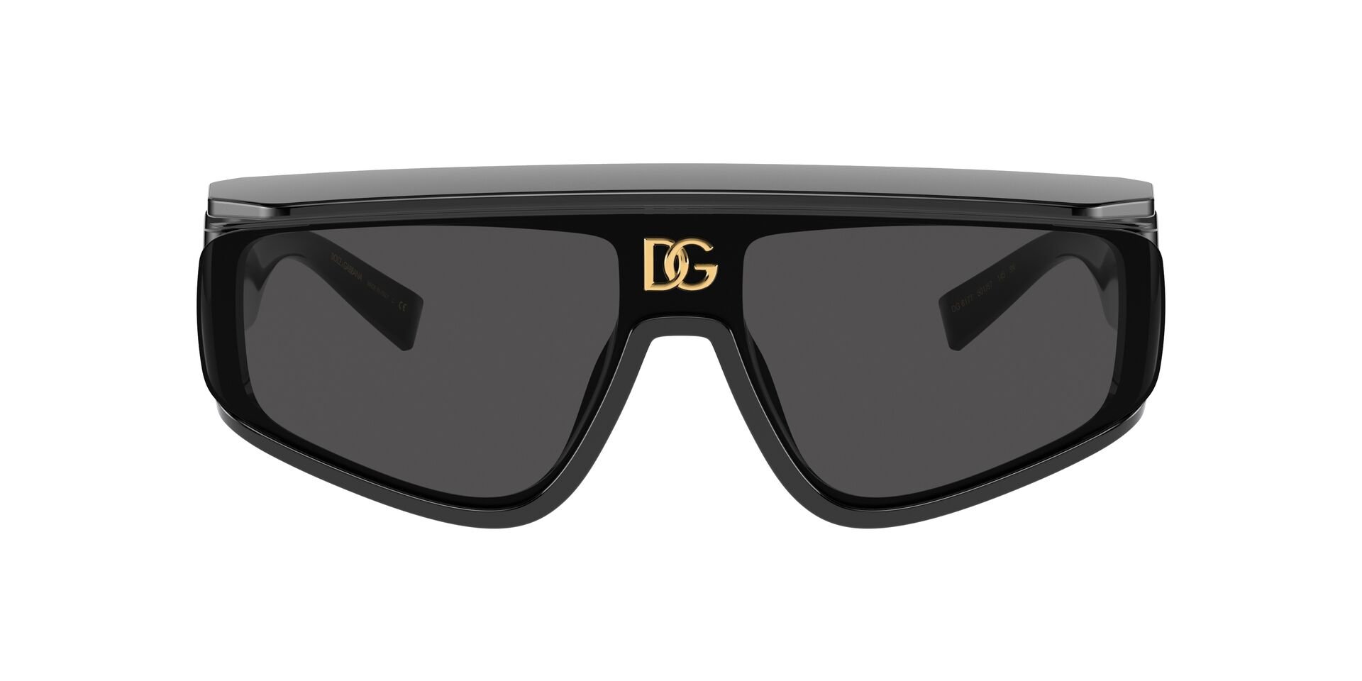 GABBANA-6177/S 50187*3N NEGRA/ORO (con visera extra imantada) 46*, , hi-res image number 1