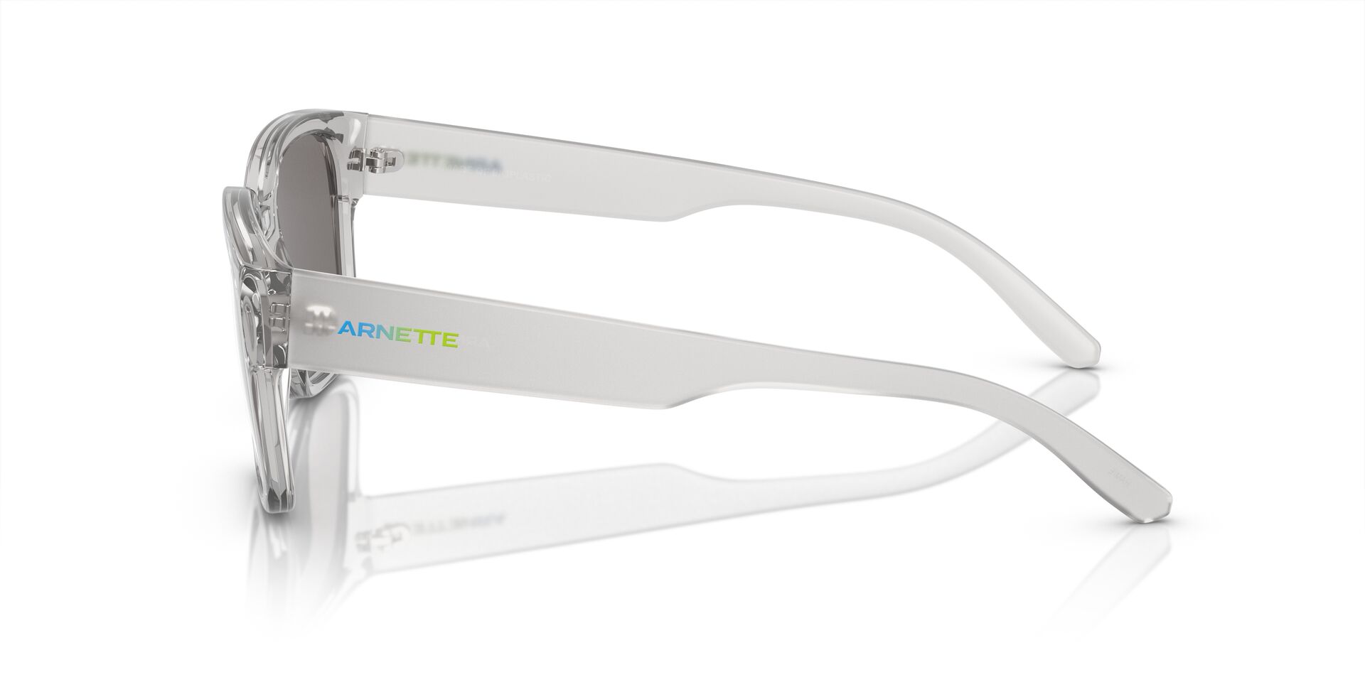 ARNETTE-4325 28586G TRANSPARENT GREY(LIGHT GREY MIRROR SILVER 80 54*19, Gris transparente, hi-res image number 2