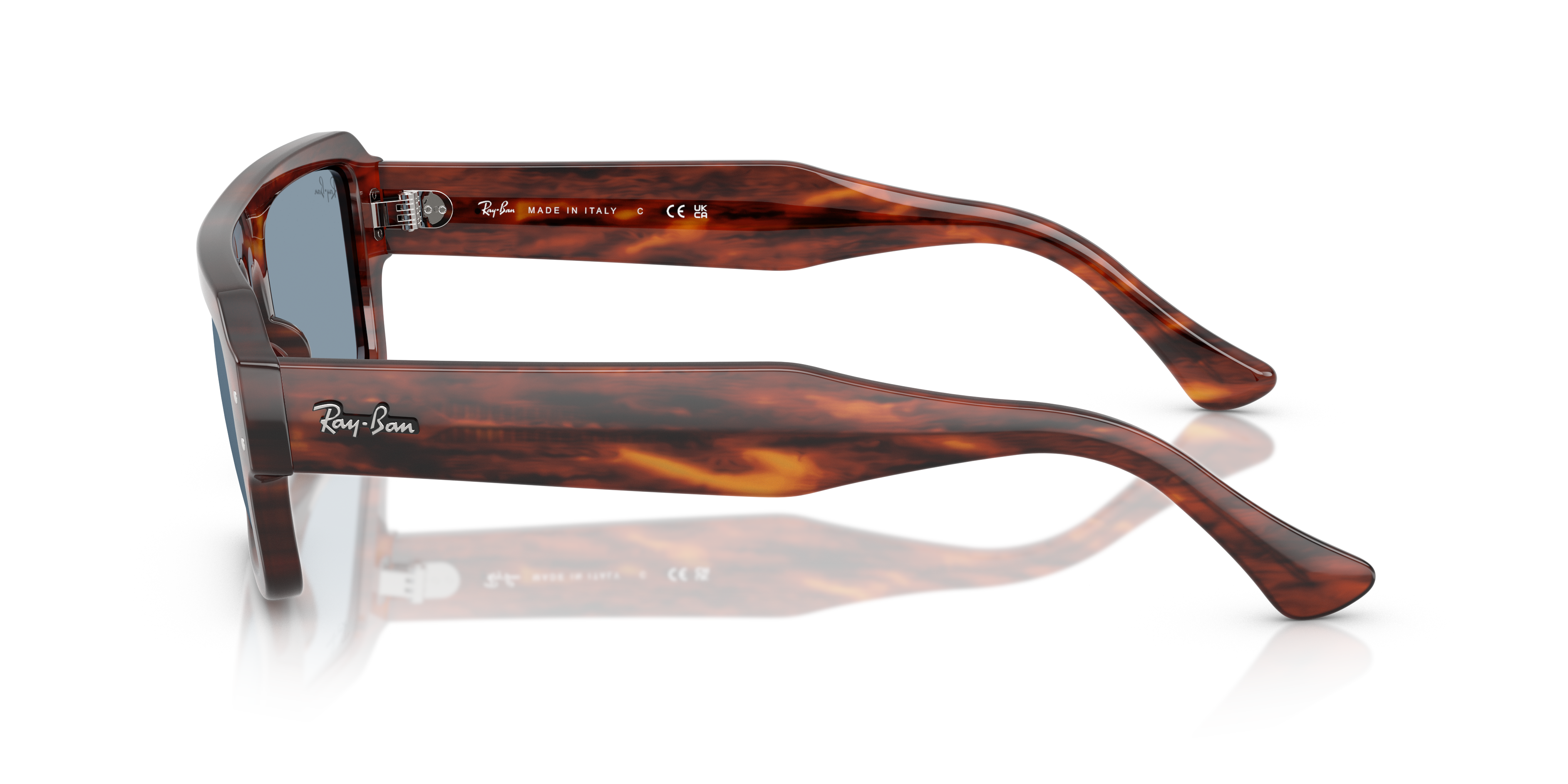 RB-4454 139856 STRIPED HAVANA(BLUE 56*20, Havana, hi-res image number 2