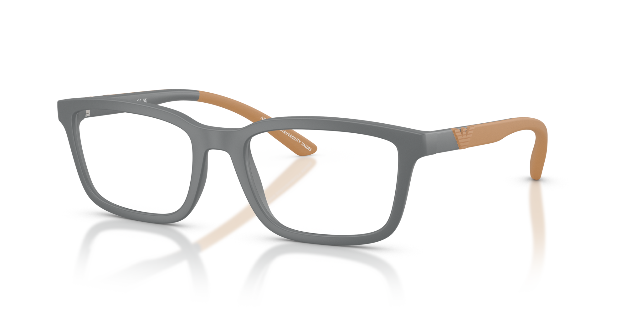 EMPORIO-3259/G 6261 MATTE GREY 56*19, , hi-res image number 0