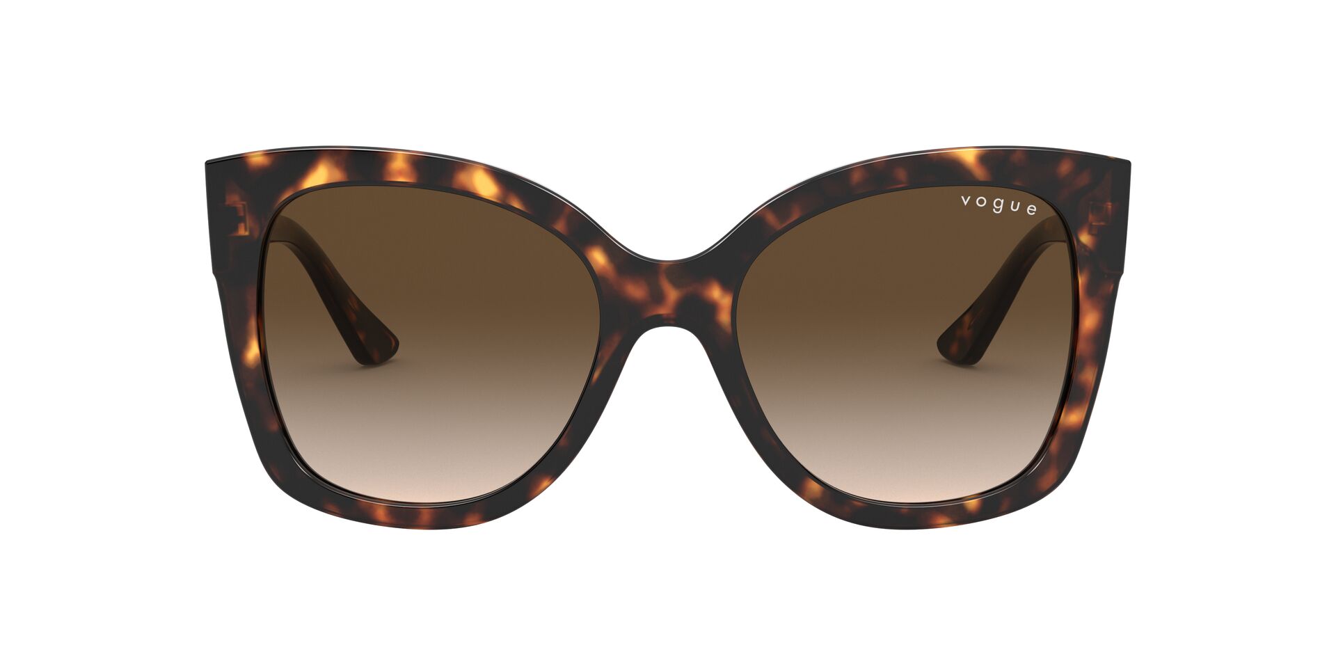 VOGUE-5338S/S W65613 DARK HAVANA(BROWN GRADIENT 54*19, Havana, hi-res image number 2