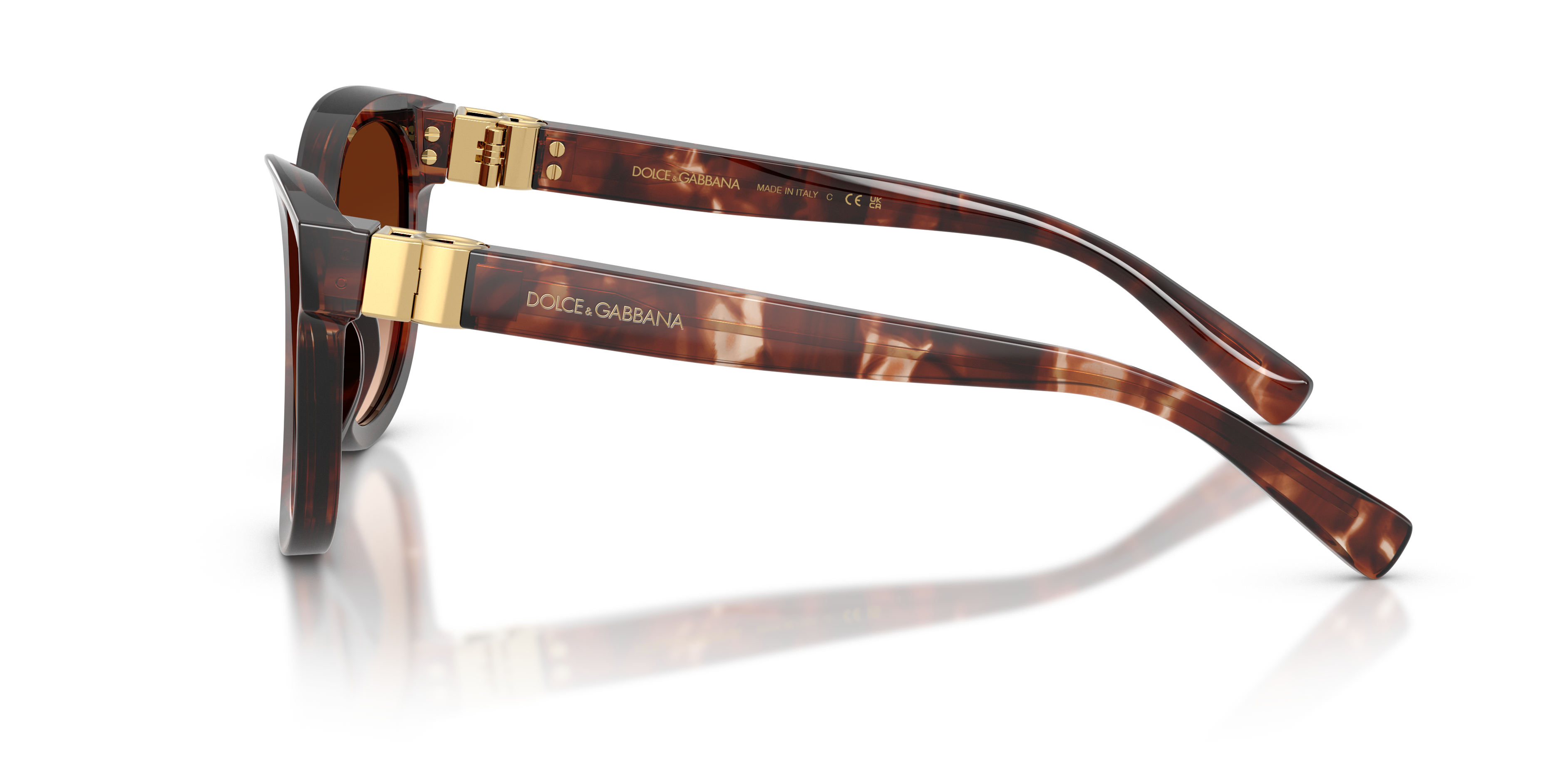 GABBANA-4533/S 322274 DARK RED HAVANA(BROWN GRADIENT 54*20, , hi-res image number 2