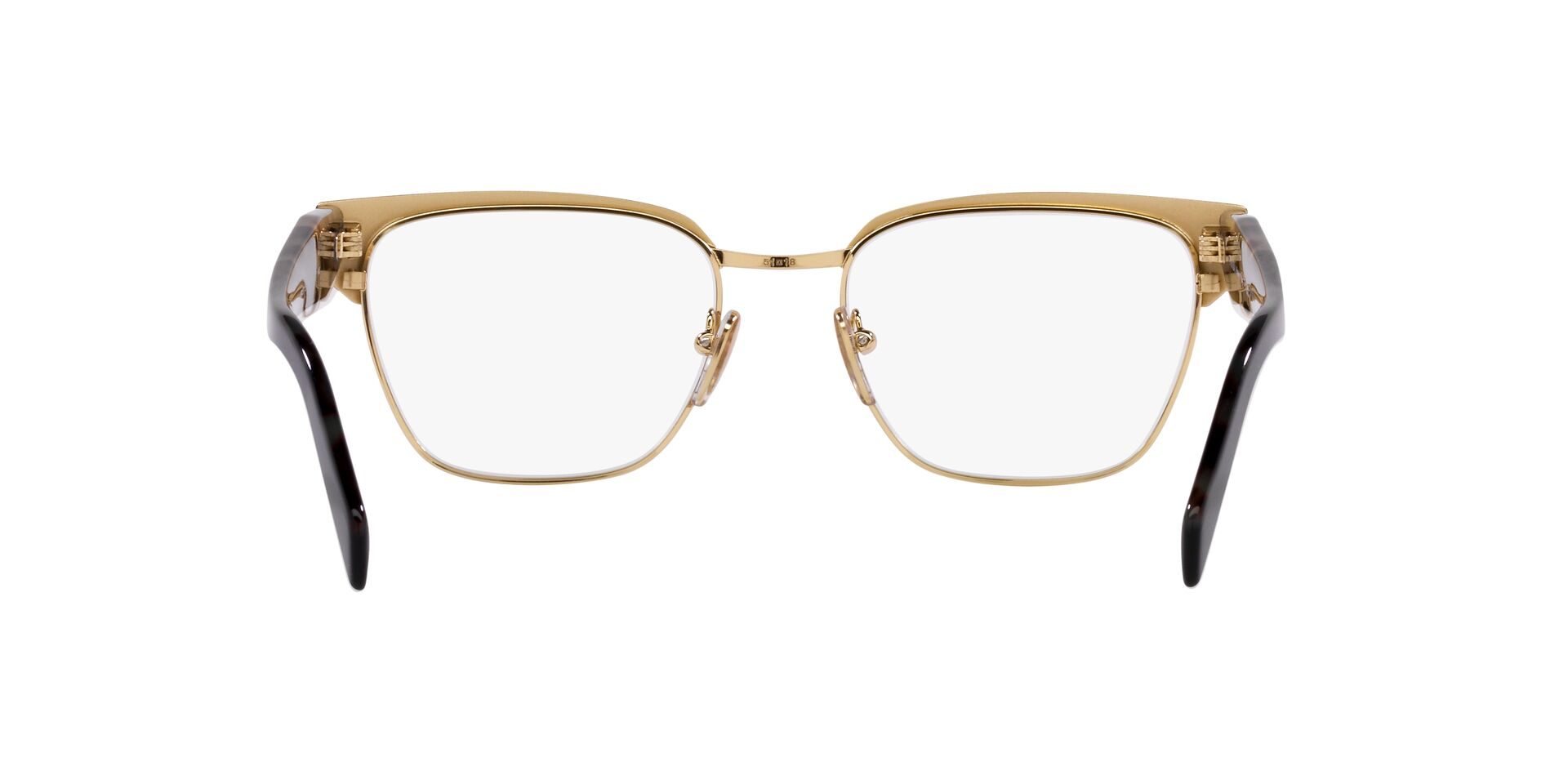 PRADA-65YV/G AAV1O1 BLACK/PALE GOLD 53*18, Negro, hi-res image number 6