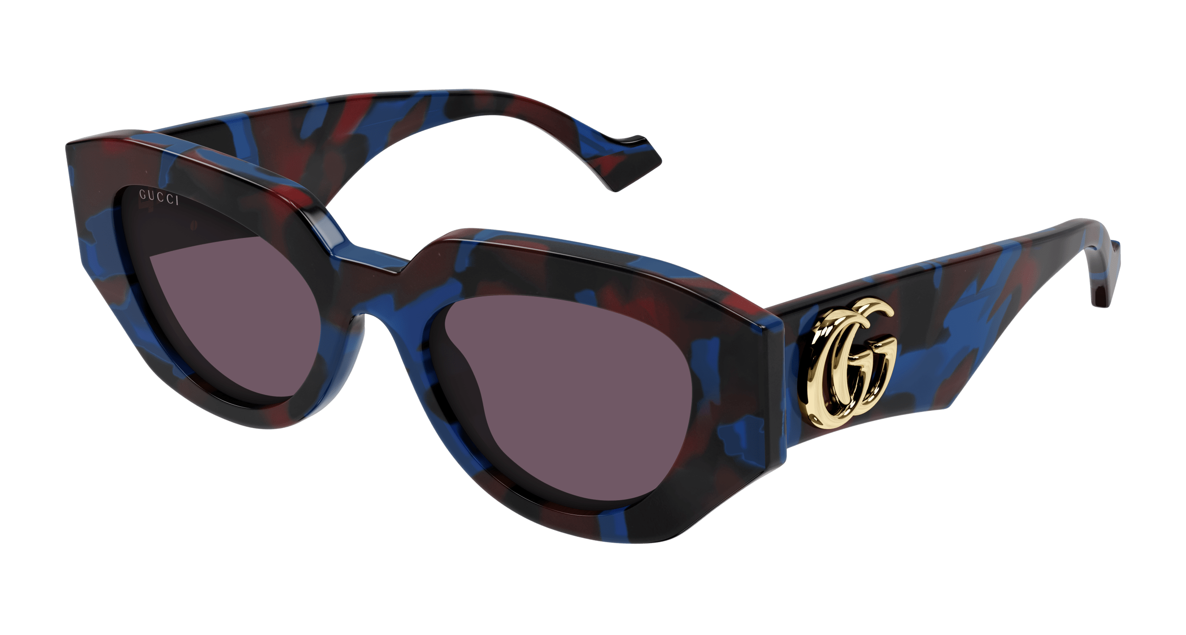 GUCCI-1421S/S 003 HV.RED/BLUE (VIOLET 51*20, Havana Azul | Rojo, hi-res image number 0