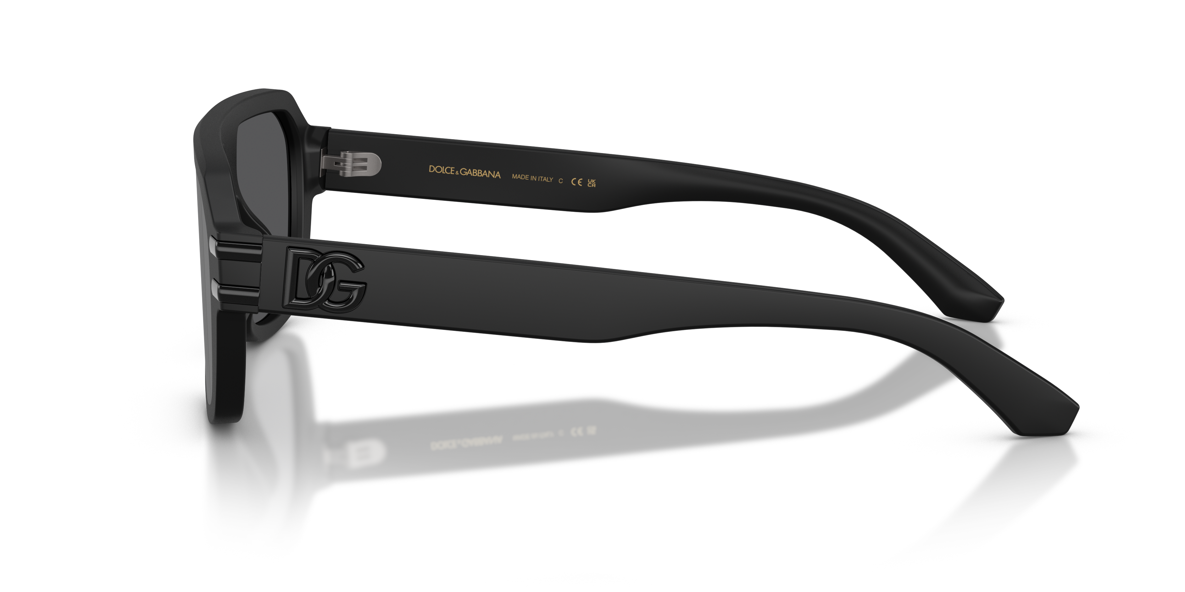 GABBANA-4507/S 25256G MATTE BLACK(GREY MIRROR BLACK 27*127, , hi-res image number 1