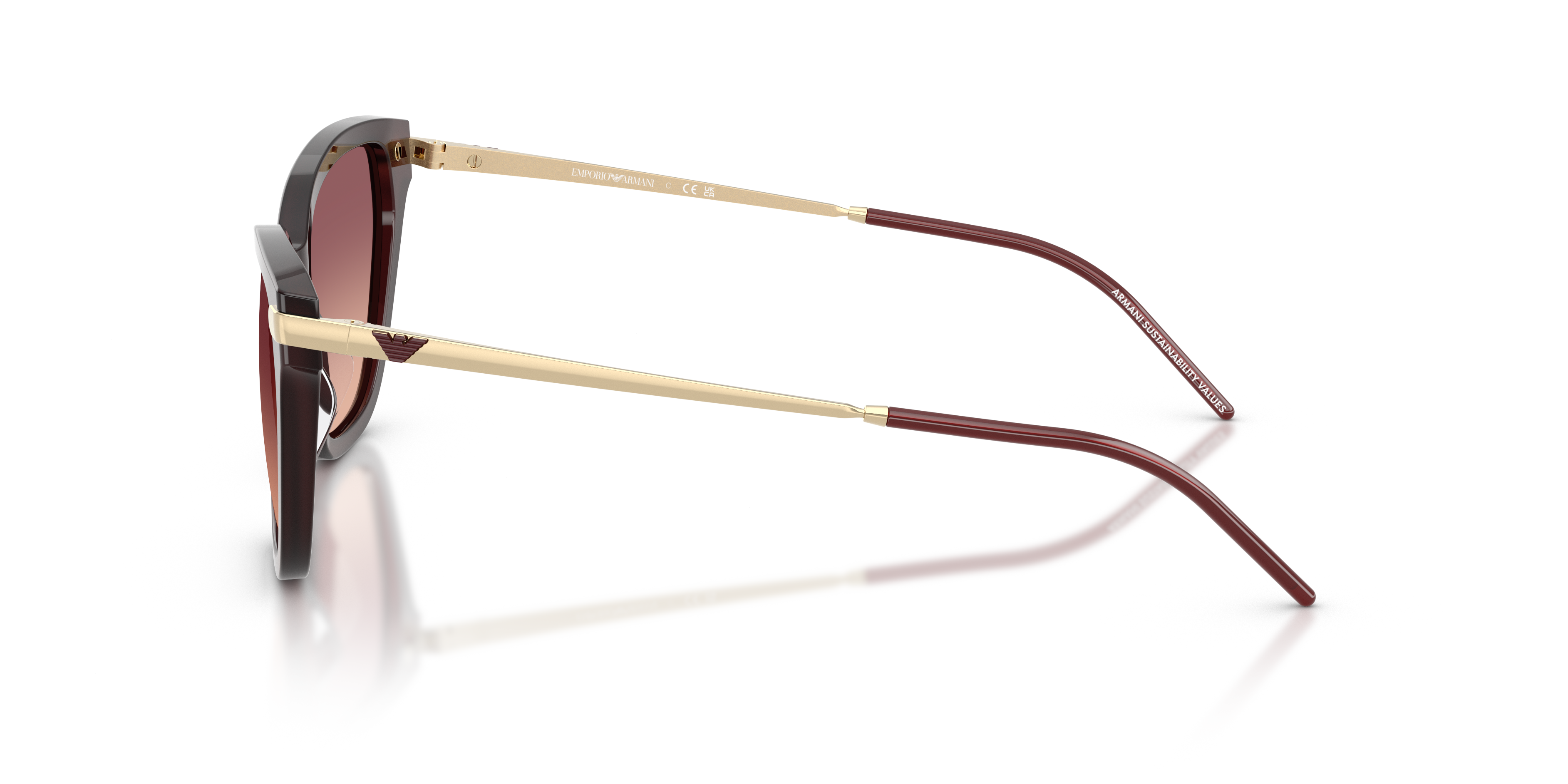 EMPORIO-4251/S 62658D SHINY OPAL BORDEAUX(PINK GRADIENT VIOLET 54*17, , hi-res image number 2