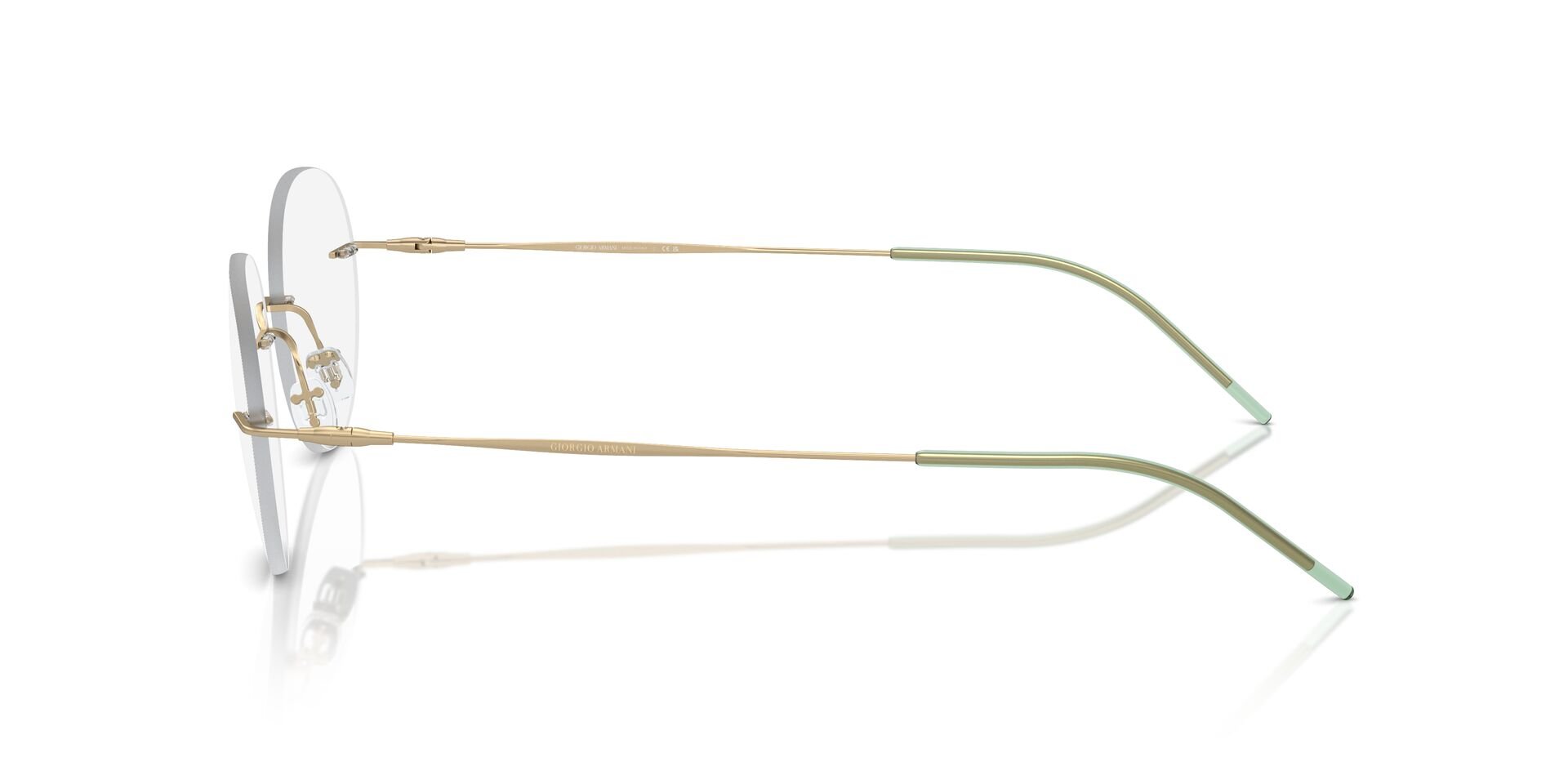 ARMANI-5147/G 3002 MATTE PALE GOLD 52*19, , hi-res image number 2