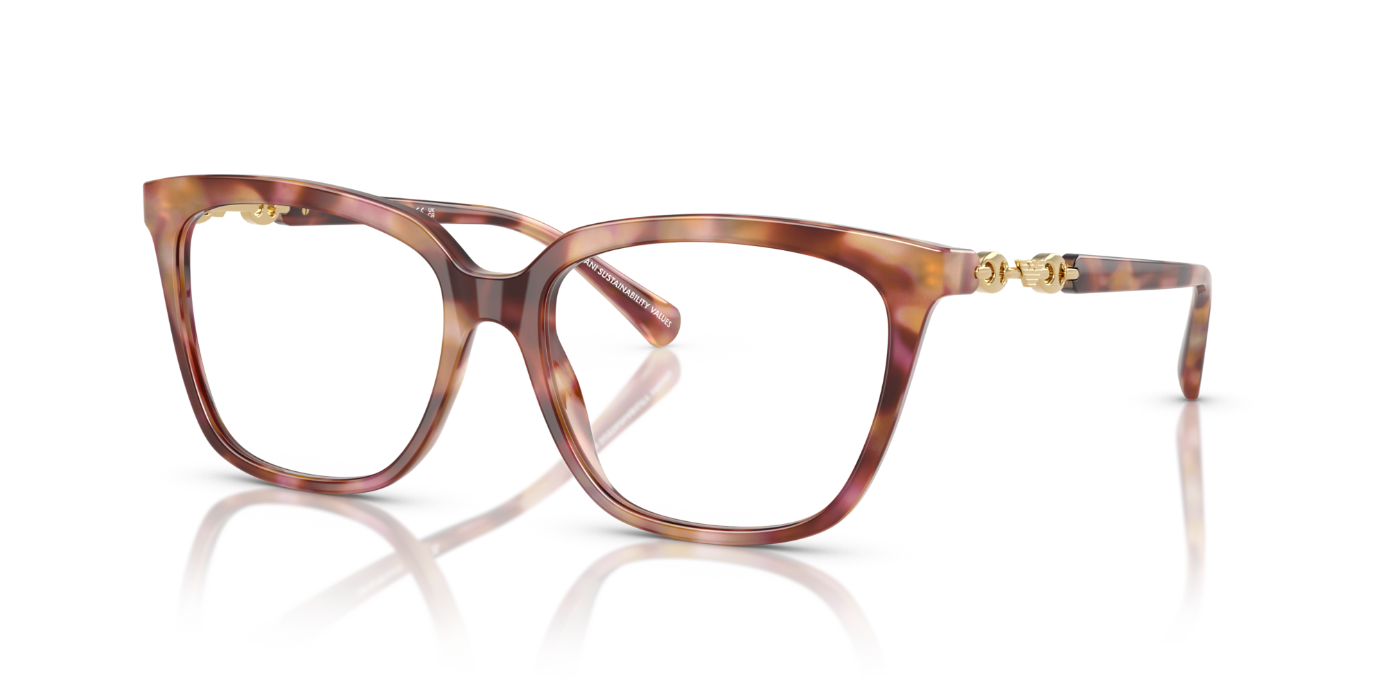 EMPORIO-3248/G 6196 SHINY HAVANA RED 55*16, , hi-res image number 0