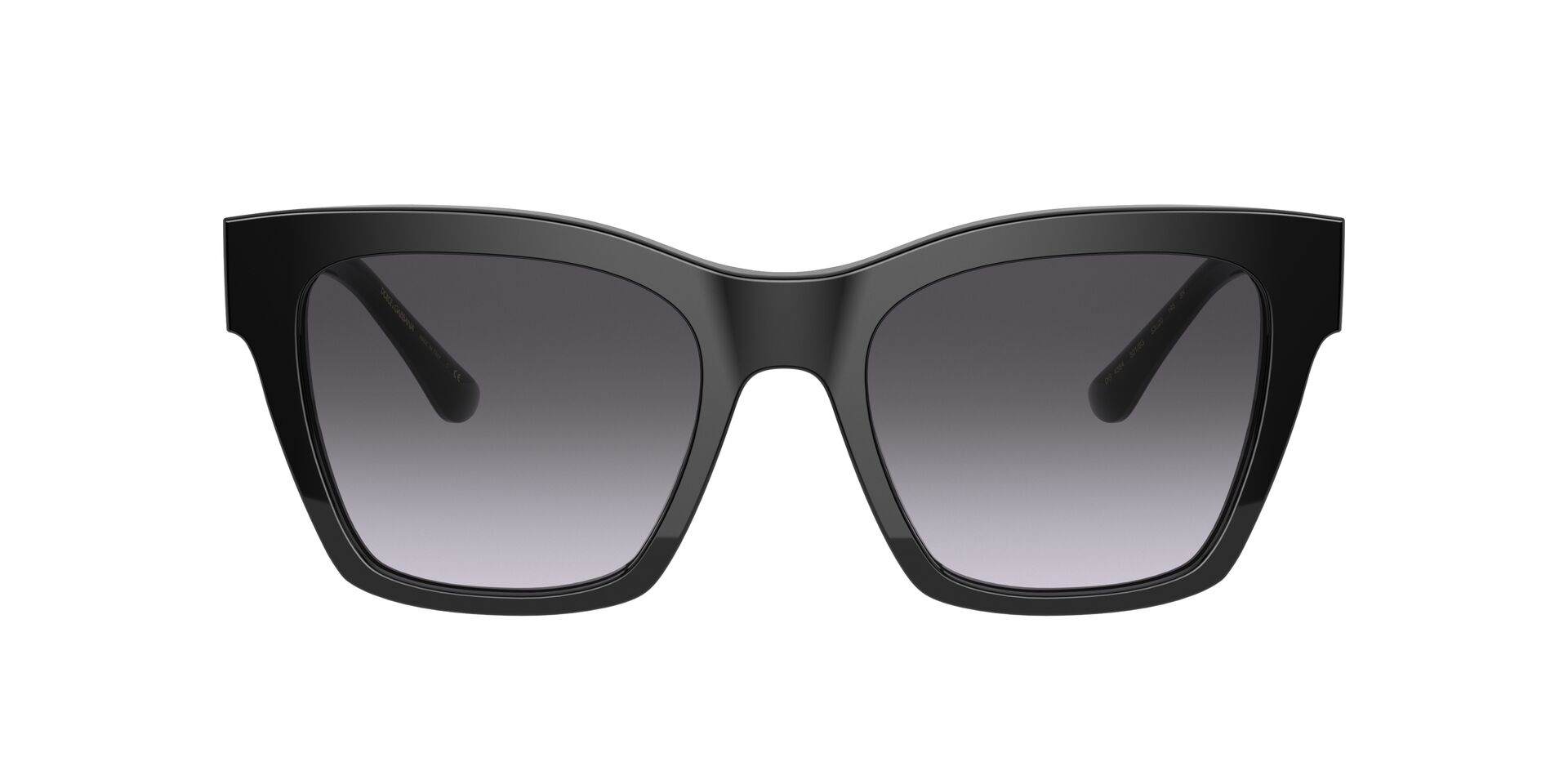 GABBANA-4384/S 501/8G BLACK(GREY GRADIENT 53*20, Negro, hi-res image number 1