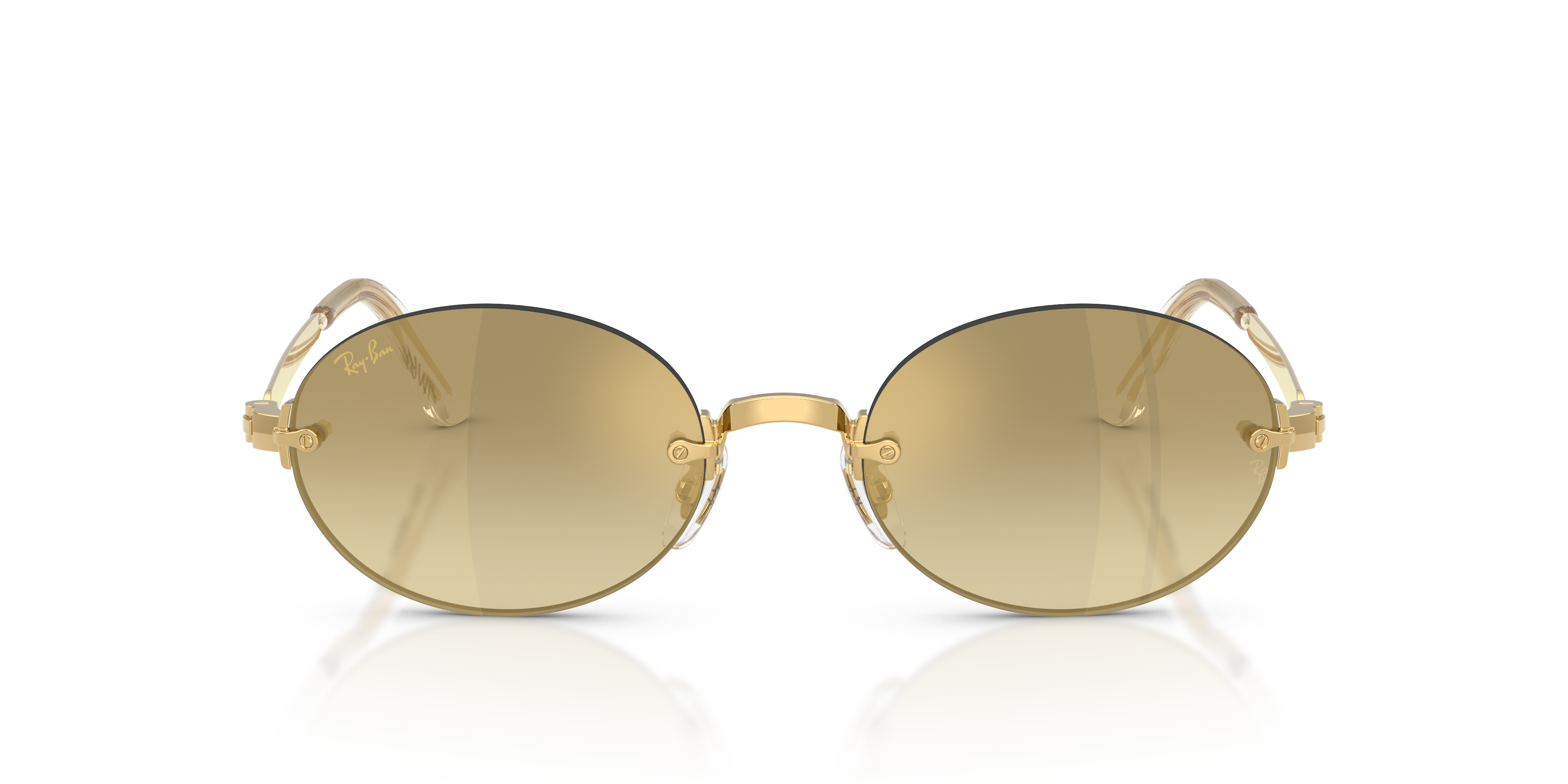 RB-3929 001/7I ARISTA(BROWN MIRROR GOLD GRADIENT 54*20, , hi-res image number 1