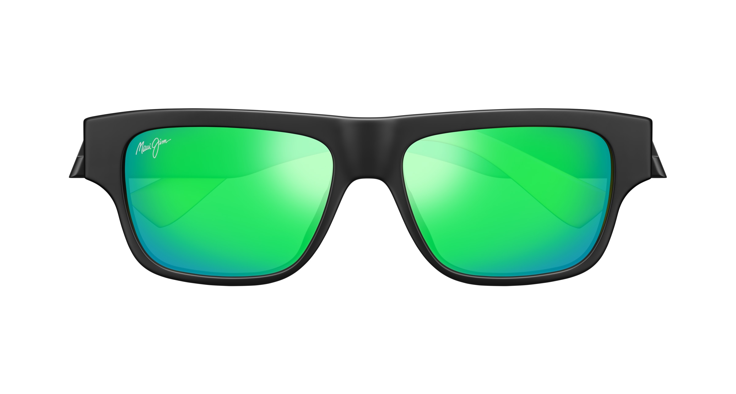 MAUI-JIM-KOKUA/S GM638-02 MATTE NEGRO (GREEN) 54*17, Negro, hi-res image number 1