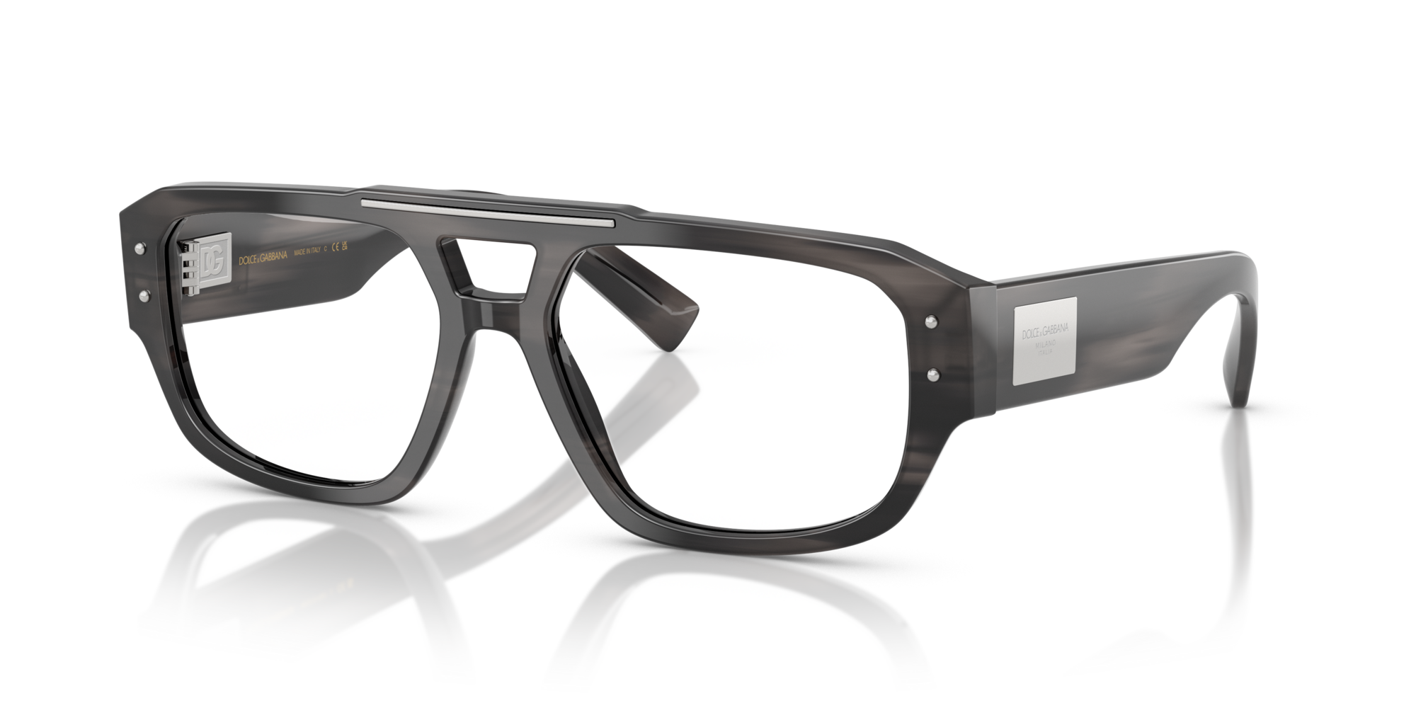 GABBANA-3406/G 3440 STRIPED GREY 56*17, , hi-res image number 0