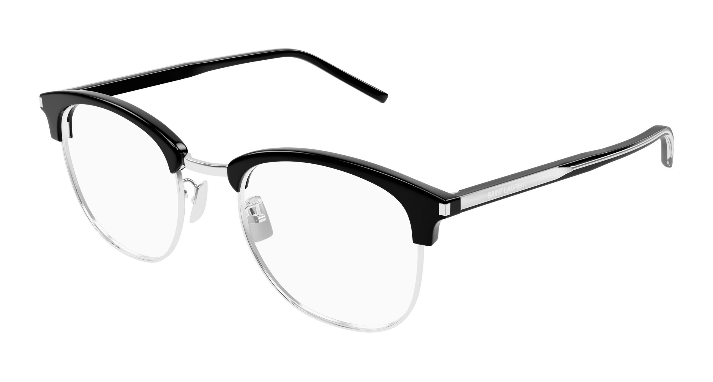 SAINT-LAURENT-SL779/G 003 BLACK-CRYSTAL-TRANSPARENT 51*21, , hi-res image number 0
