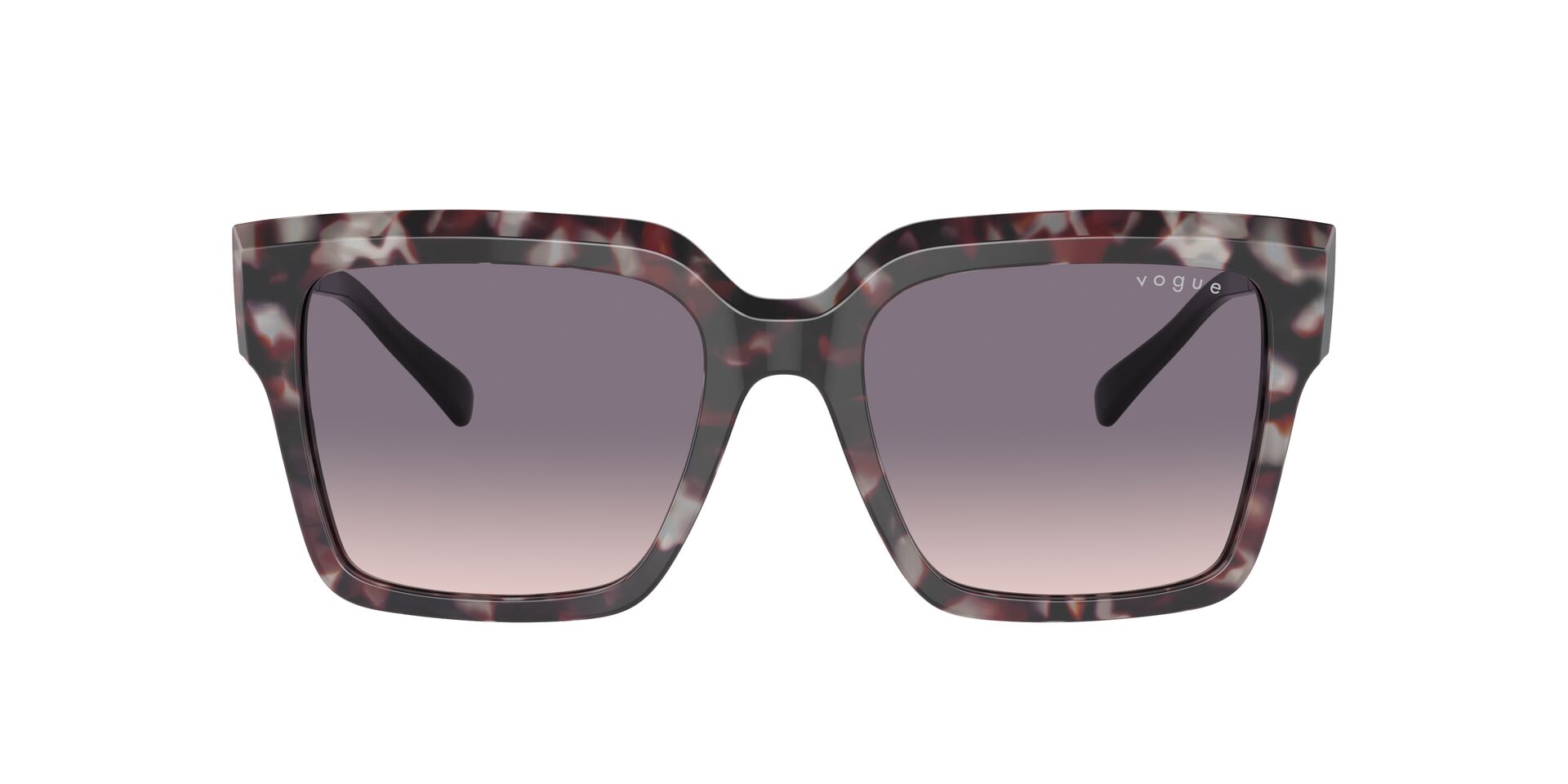 VOGUE-5553/S 314936 GREY TORTOISE/PINK GRADIENT GREY 54*19, Carey gris, hi-res image number 1