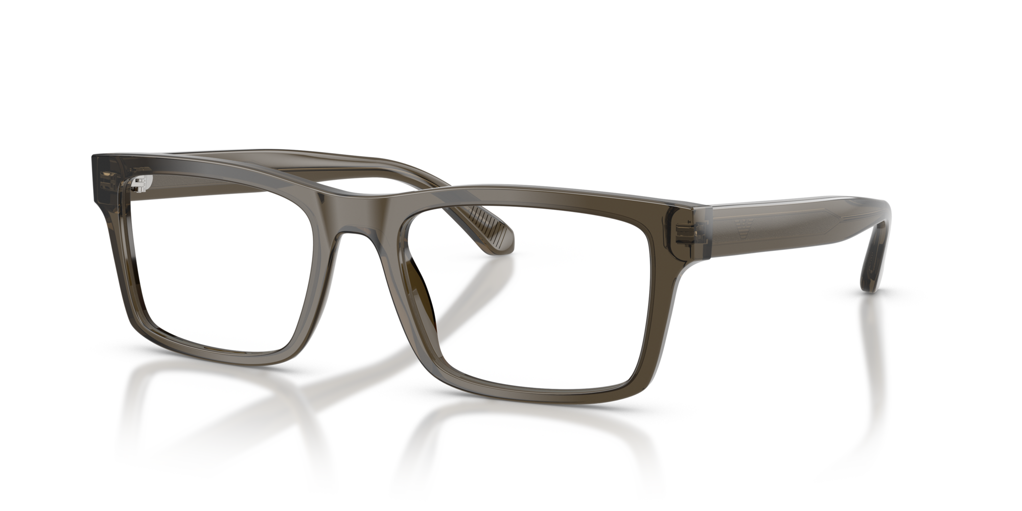 EMPORIO-3254/G 6249 SHINY TRANSPARENT GREY 56*19, , hi-res image number 0