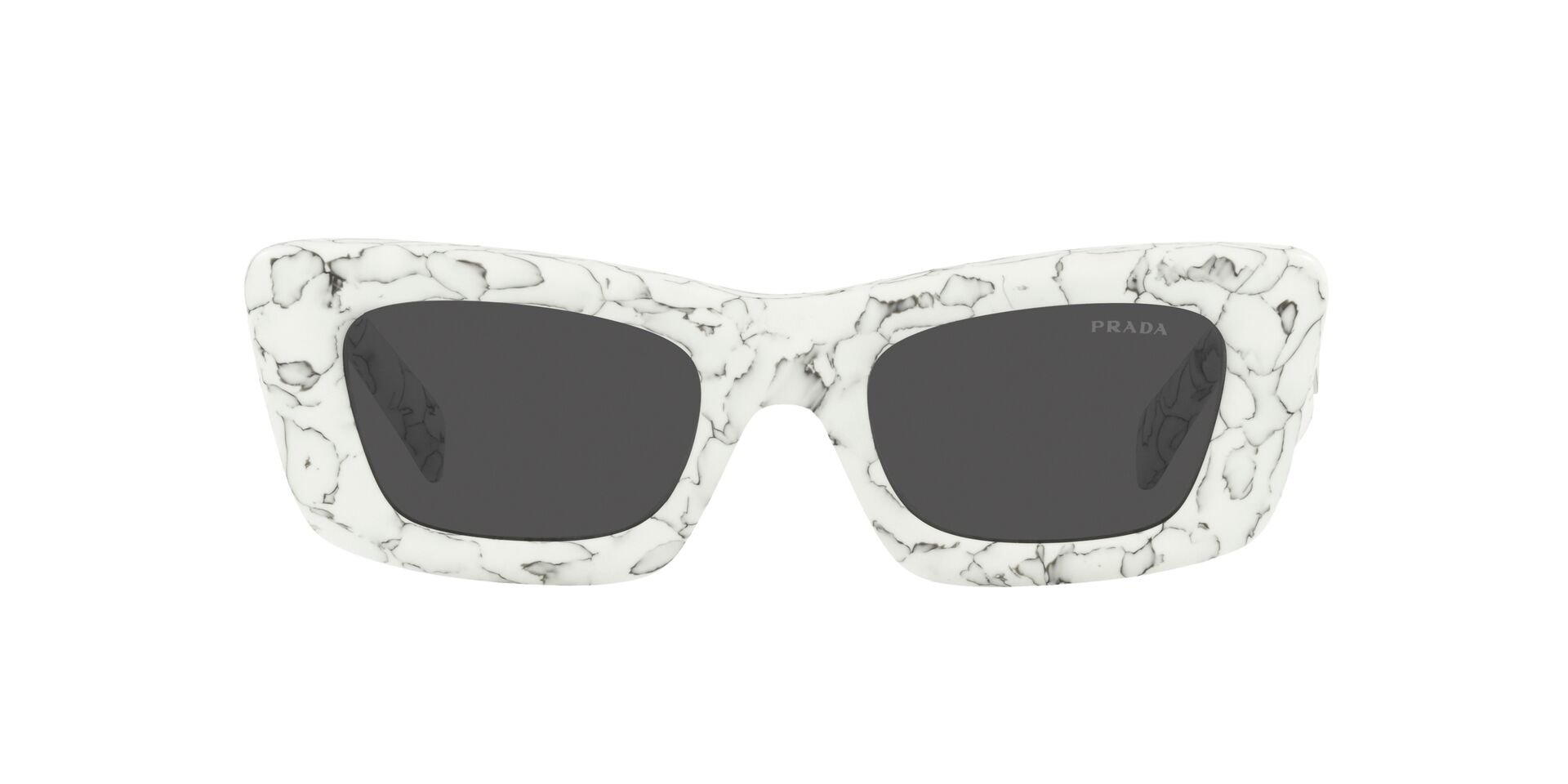 PRADA-13ZS/S 17D5S0 MATTE WHITE MARBLE(DARK GREY 50*21, Blanco, hi-res image number 1