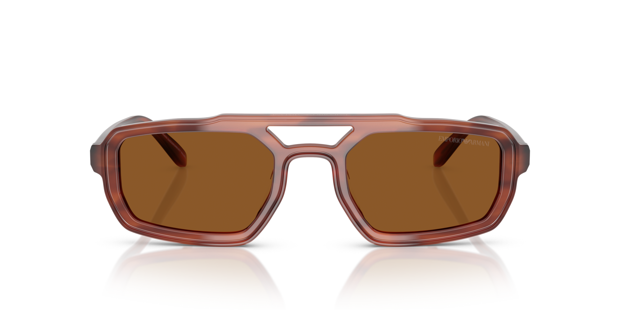 EMPORIO-4240U/S 620373 SHINY HAVANA BROWN(DARK BROWN 53*22, , hi-res image number 1