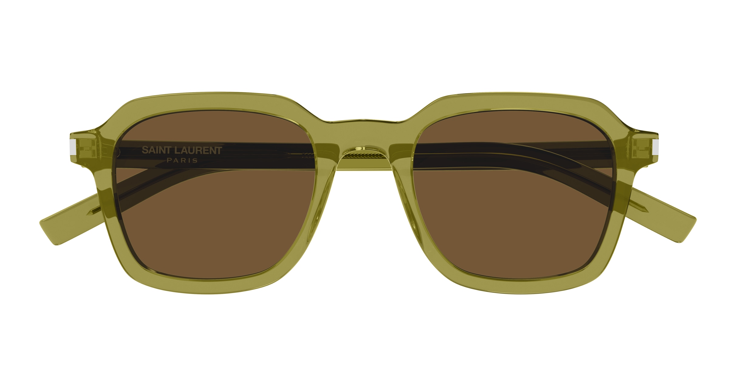 SAINT-LAURENT-SL715/S 004 GREEN-GREEN-BROWN 49*21, Verde, hi-res image number 1