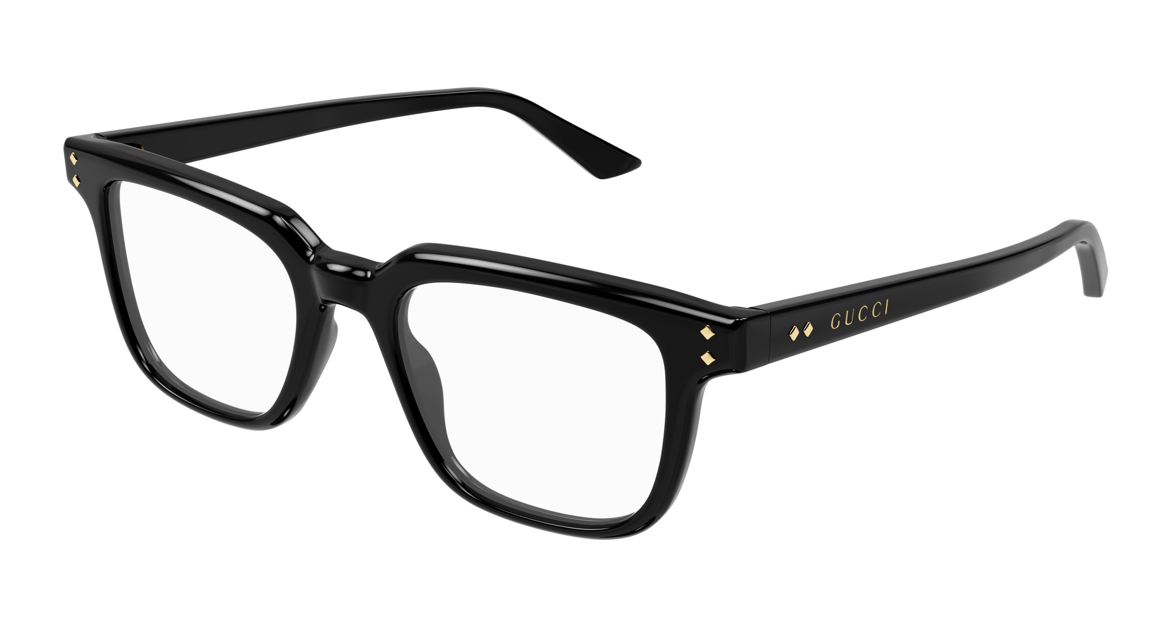 GUCCI-1895O/G 001 BLACK-BLACK-TRANSPARENT 49*19, , hi-res image number 0