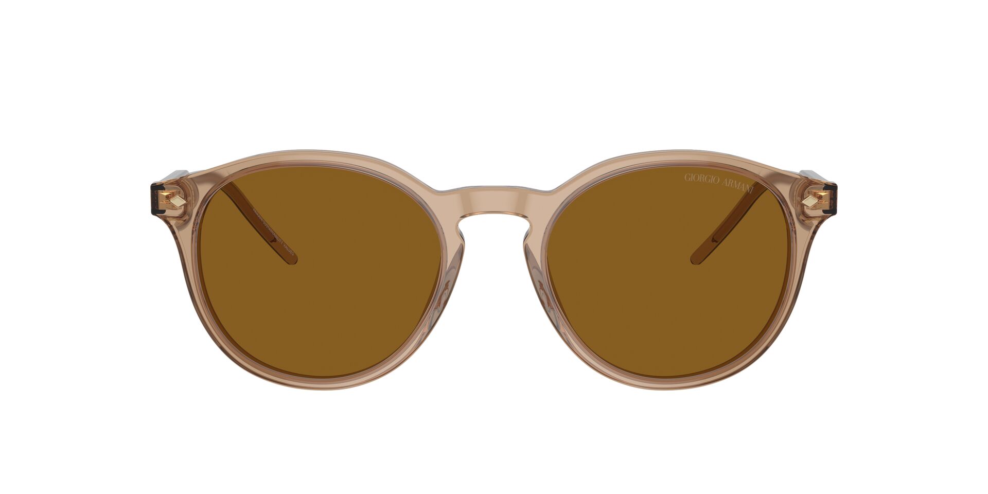 ARMANI-8211/S 607233 TRASPARENT BROWN(BROWN 52*20, , hi-res image number 1