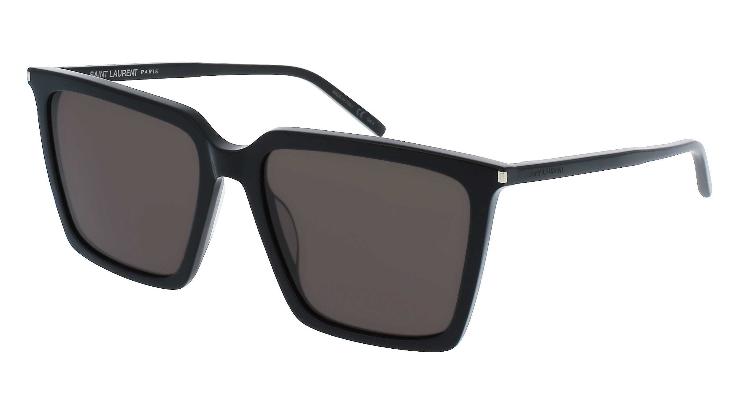 SAINT-LAURENT-SL474/S 001 BLACK 56*17, Negro, hi-res image number 0