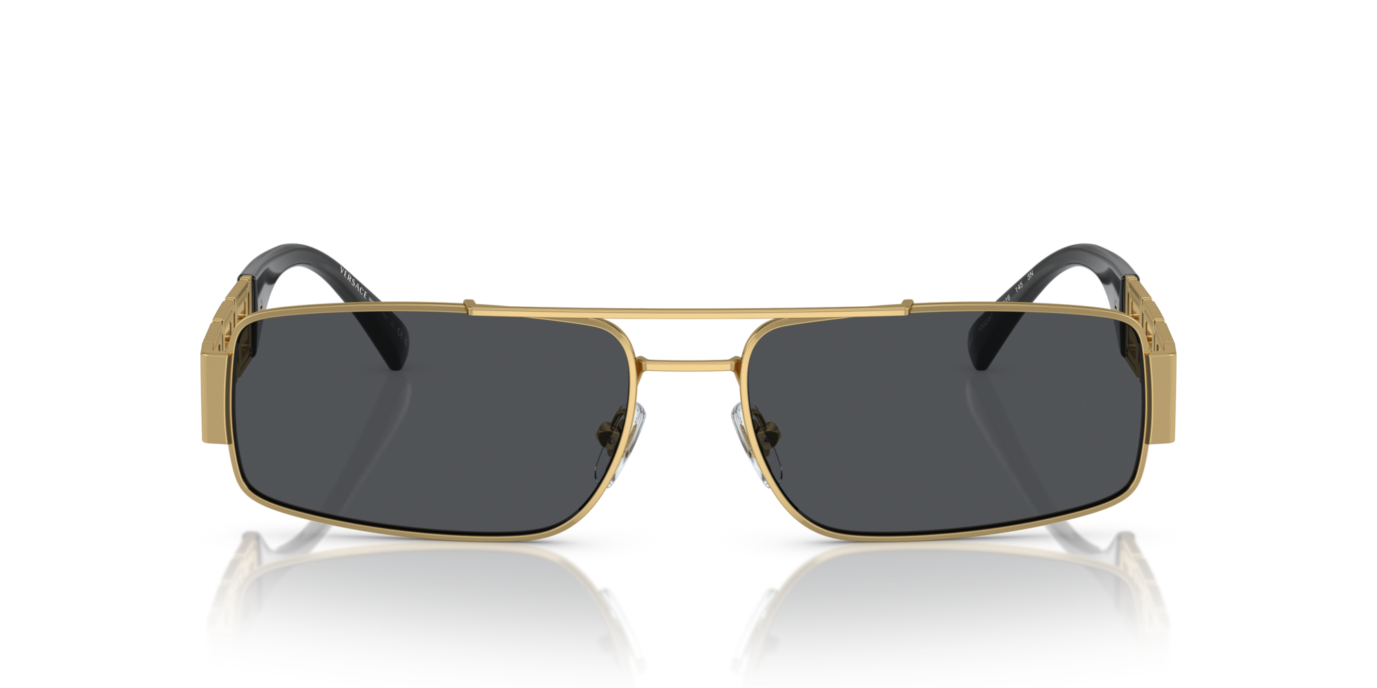 VERSACE-2257/S 100287 GOLD DARK GREY 60*16, , hi-res image number 1
