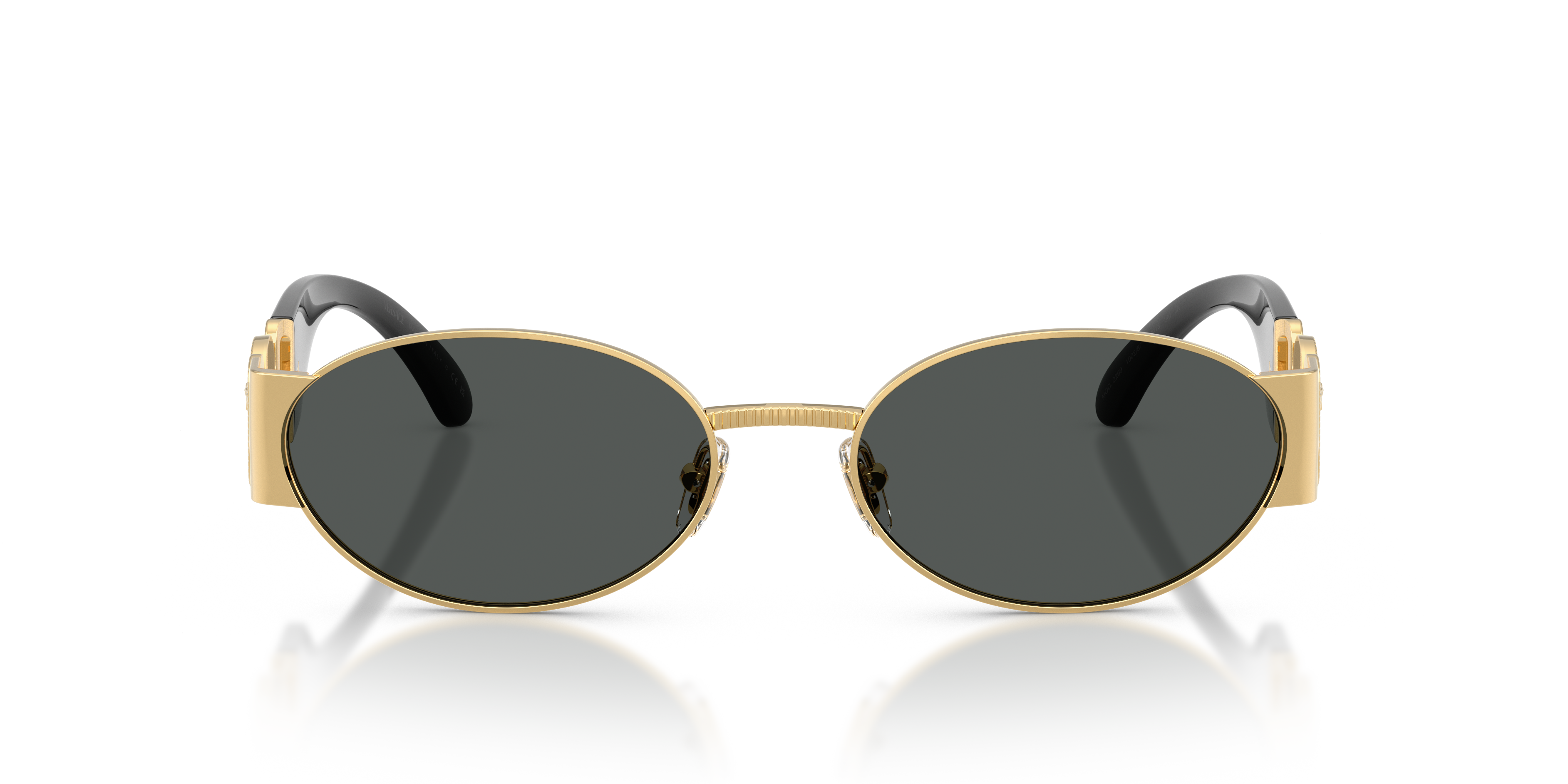 VERSACE-2299/S 100287 GOLD(DARK GREY 56*18, , hi-res image number 1