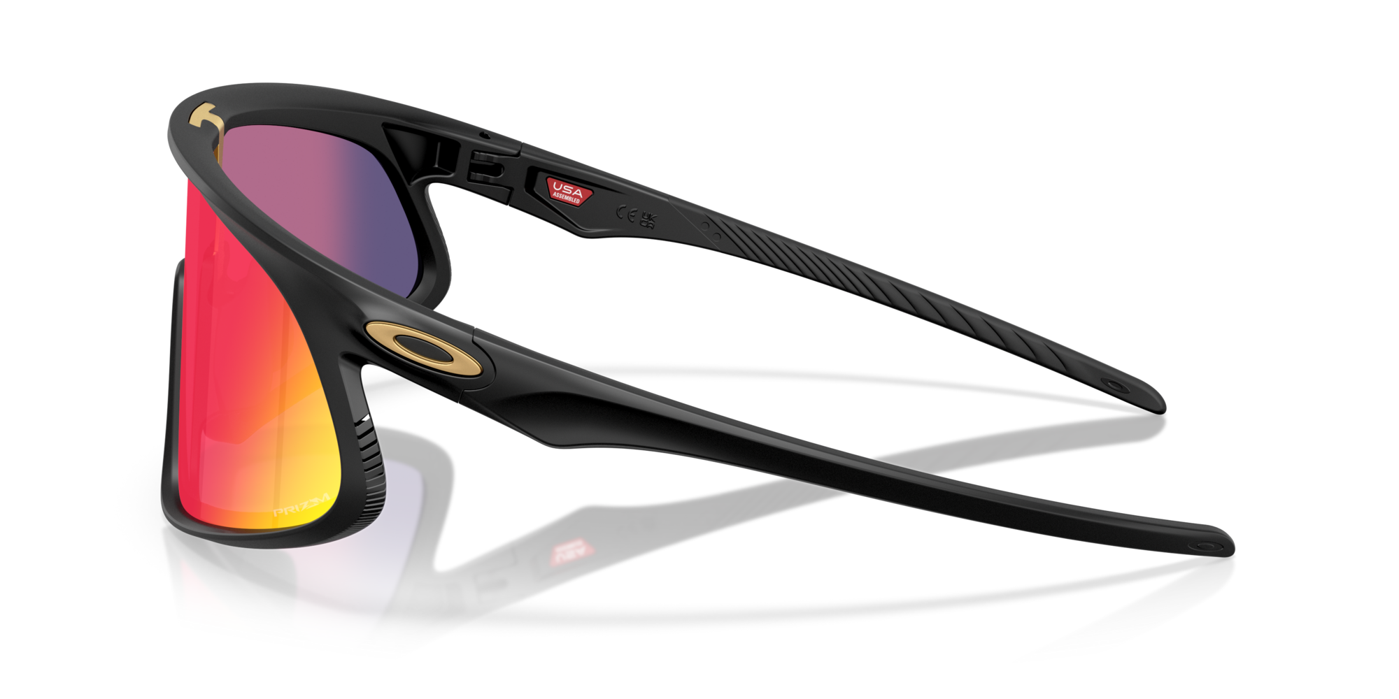 OAKLEY-RSLV-9484D 948402 MATTE BLACK(PRIZM ROAD 49*149, Negro mate, hi-res image number 2