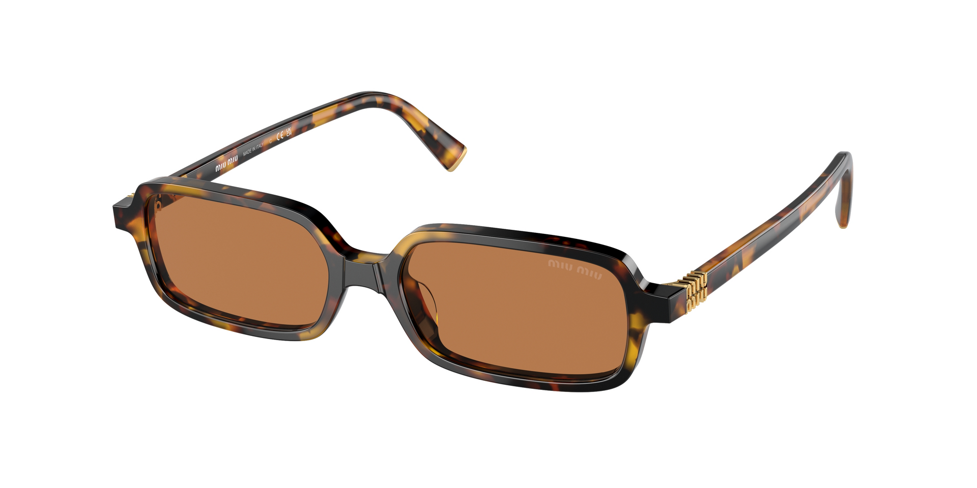 MIUMIU-11ZS/S VAU2Z1 HAVANA 51*16, Havana, hi-res image number 0
