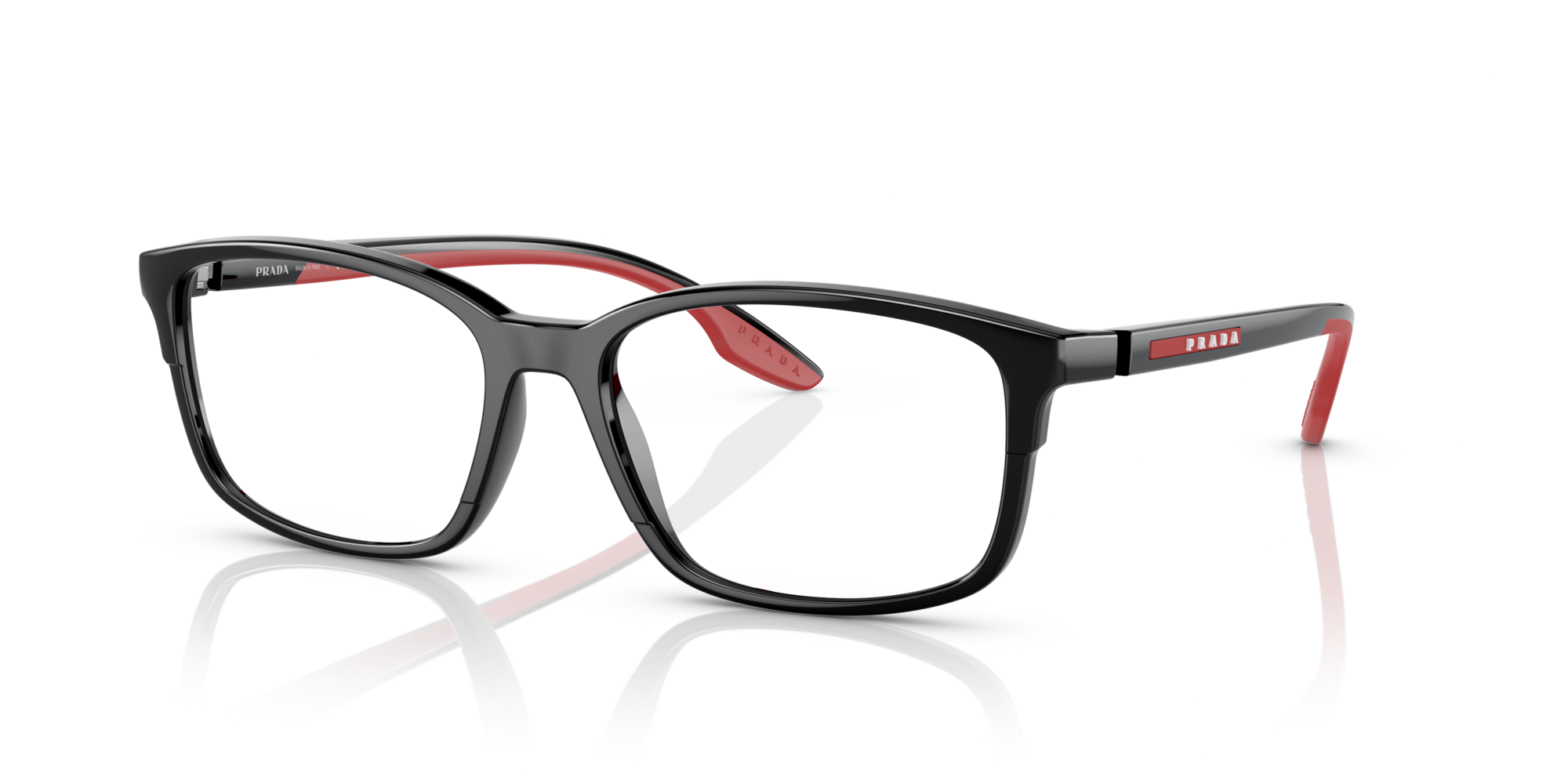 PRADA-SPORT-01PV/G 1AB1O1 BLACK 56*17, , hi-res image number 0
