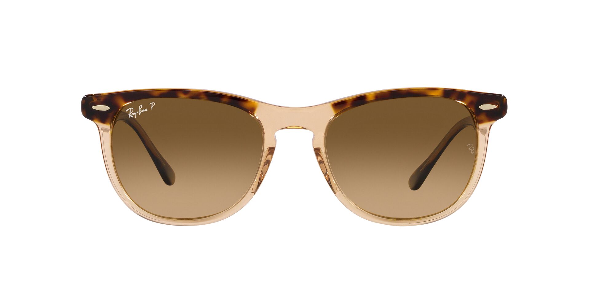 RB-2398 1292M2 HAVANA ON TRANSPARENT BROWN(GRADIENT BROWN POLAR 53*21, Havana|Marrón, hi-res image number 1