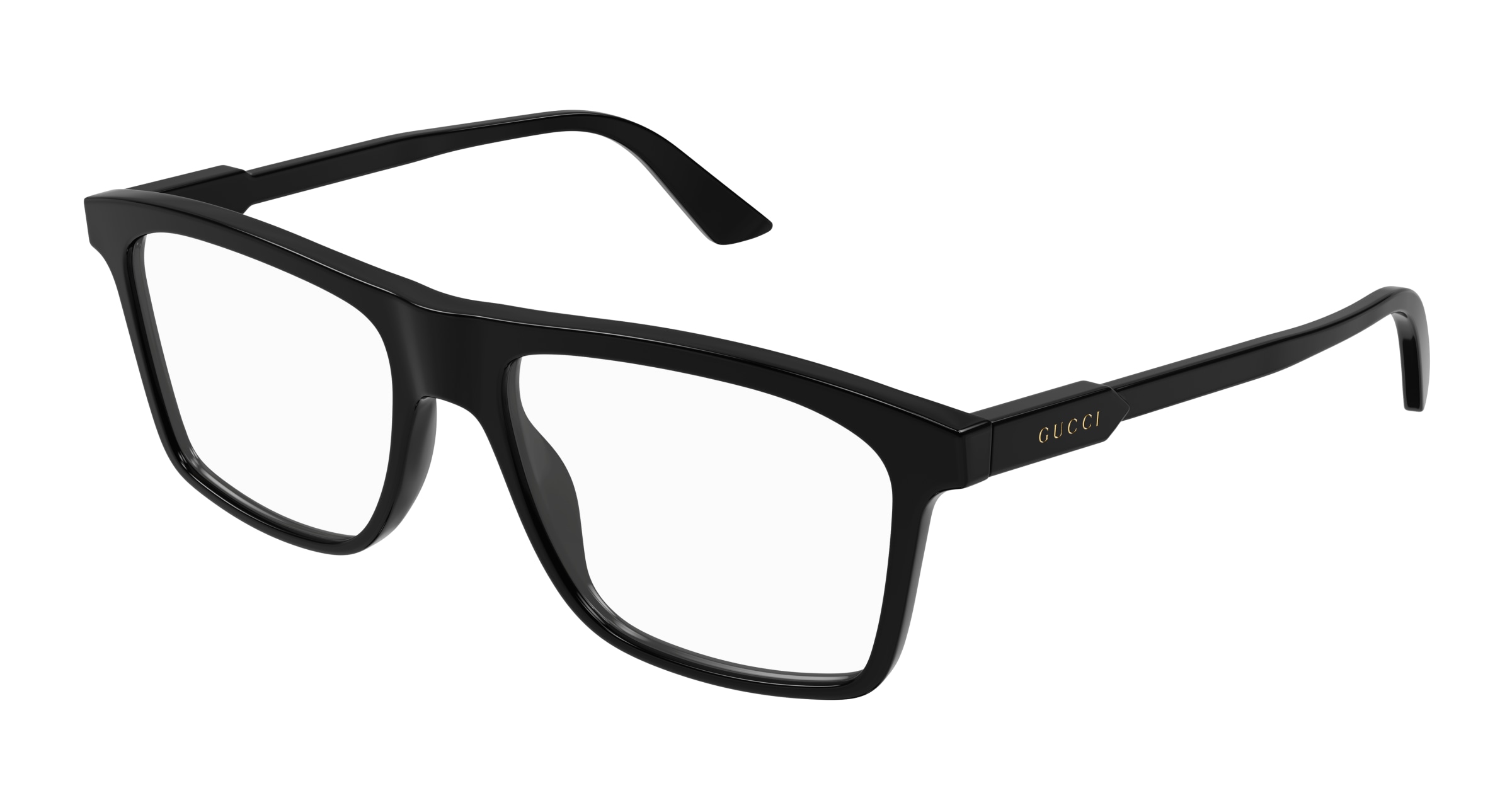 GUCCI-1820O/G 001 BLACK-BLACK-TRANSPARENT 55*17, , hi-res image number 0