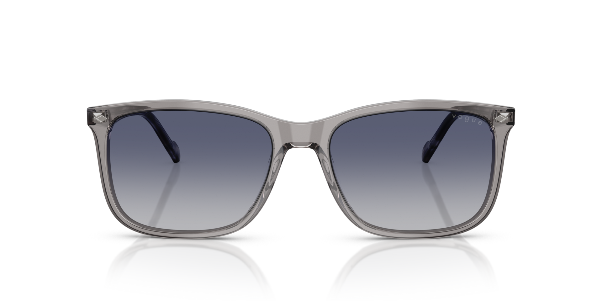 VOGUE-5618S/S 28204L TRANSPARENT GREY(GREY GRADIENT BLUE 57*18, , hi-res image number 1