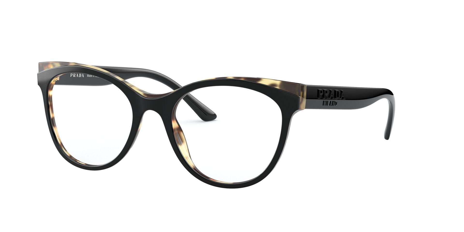 PRADA-05WV/G 3891O1 BLACK/HAVANA 53*19, , hi-res image number 0