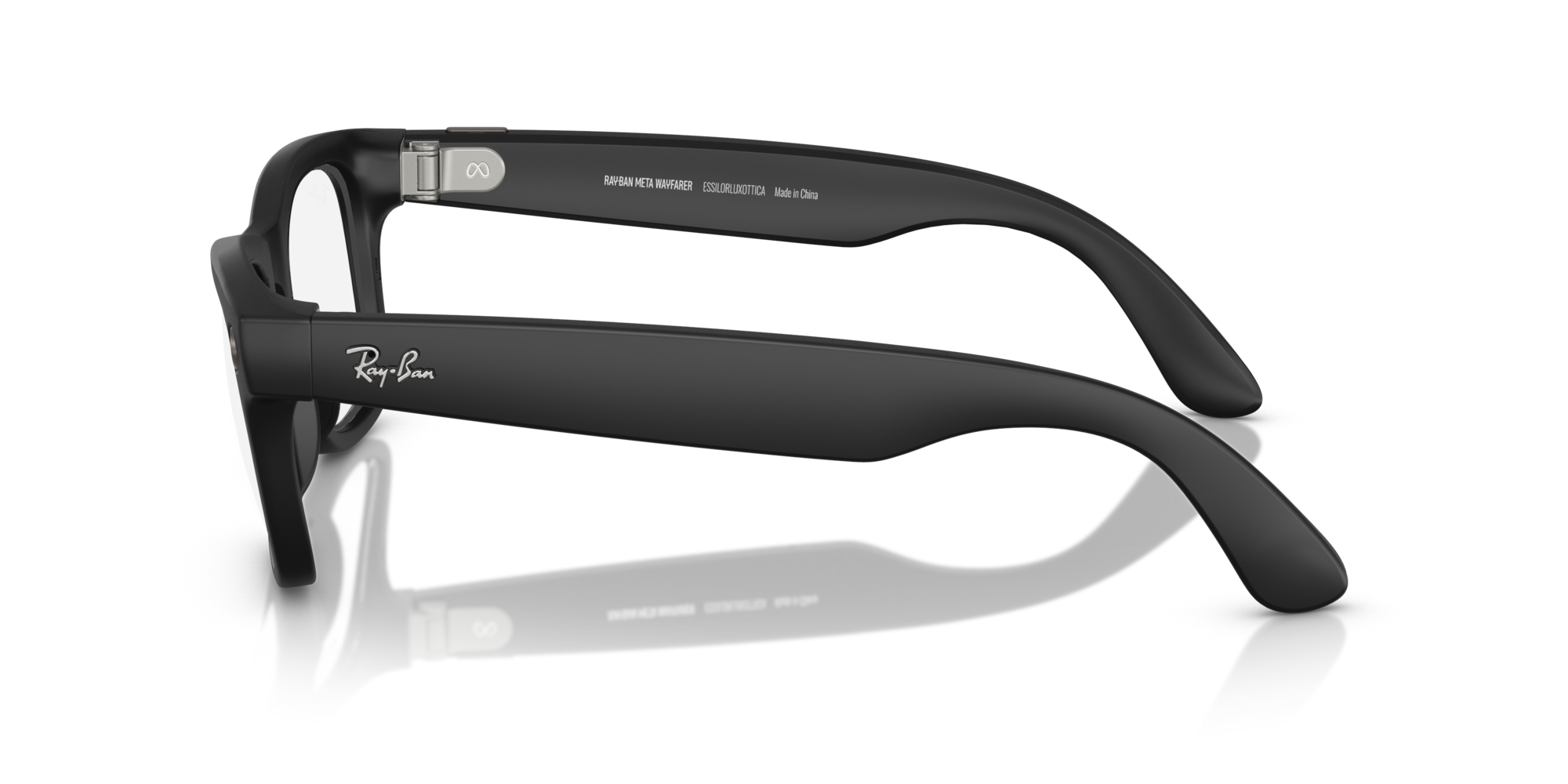 RB-META-4006 601S1M MATTE BLACK(TRANSITIONS GRAPHITE GREEN 50*22, Negro mate, hi-res image number 3