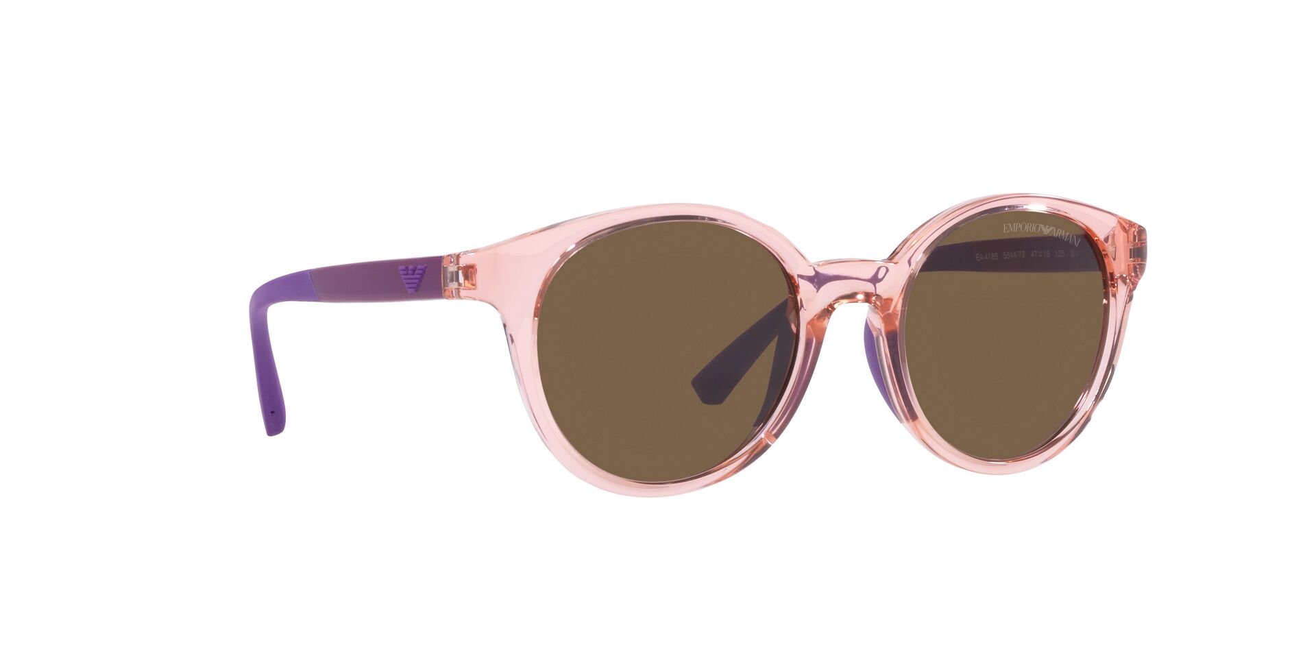 EMPORIO-KIDS-4185/S 554473 TRANSPARENT PINK(DARK BROWN 47*18, Rosa, hi-res image number 1